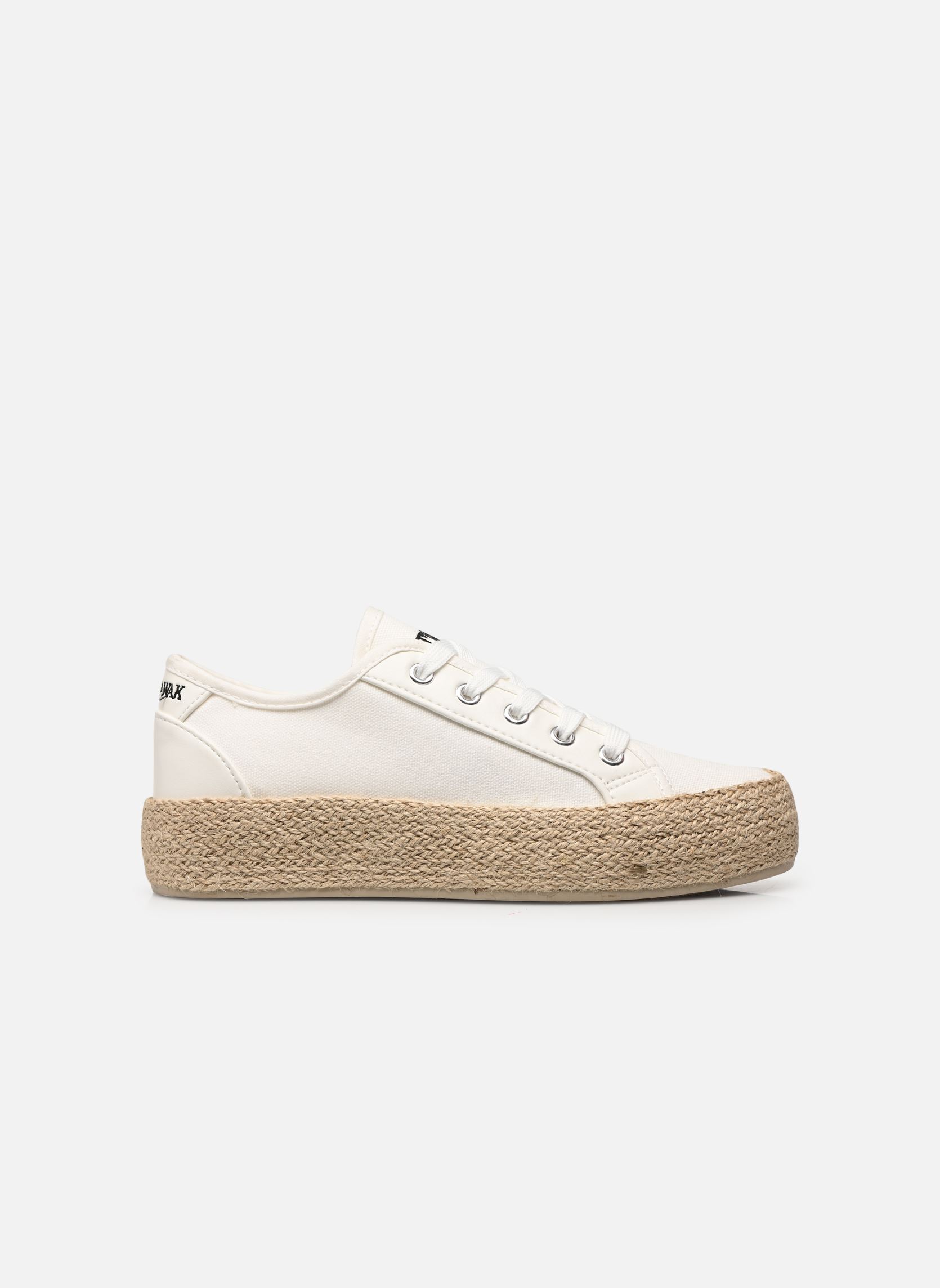 Lage sneakers PACO dames wit Chattawak Lage sneakers PACO dames wit Blanc