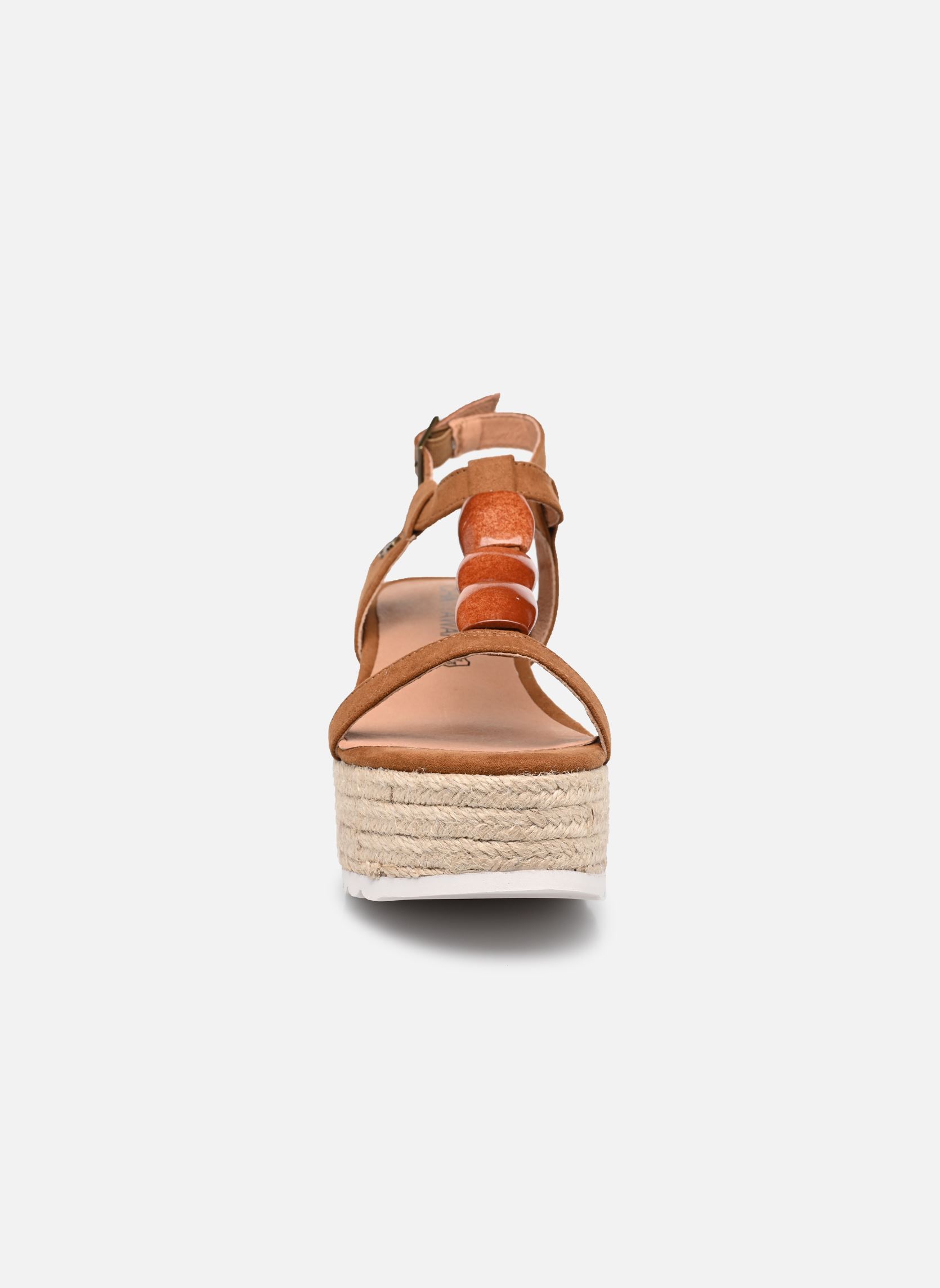 Sandalias y plataformas de cuña DUNDEE mujer marrón Chattawak Sandalias y plataformas de cuña DUNDEE mujer marrón Camel