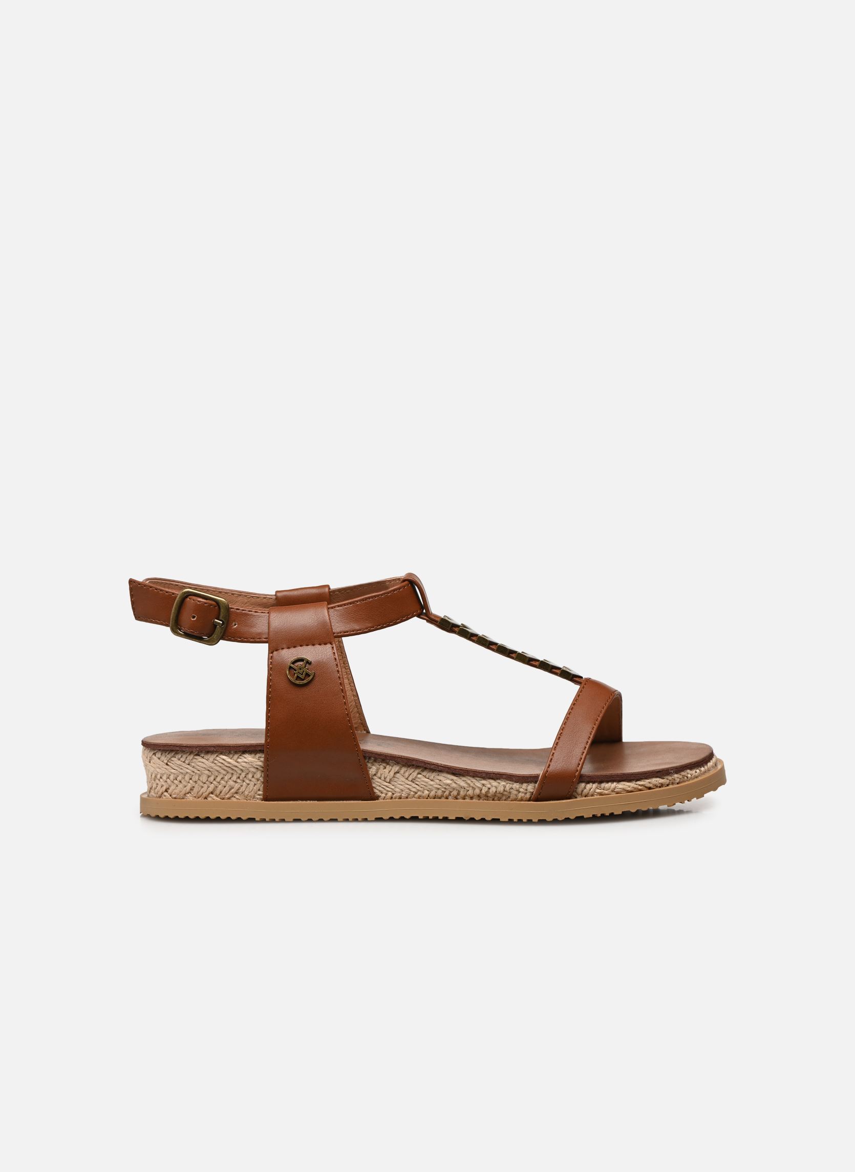 Sandales compensées et plateformes SARA femme marron Chattawak Sandales compensées et plateformes SARA femme marron Camel