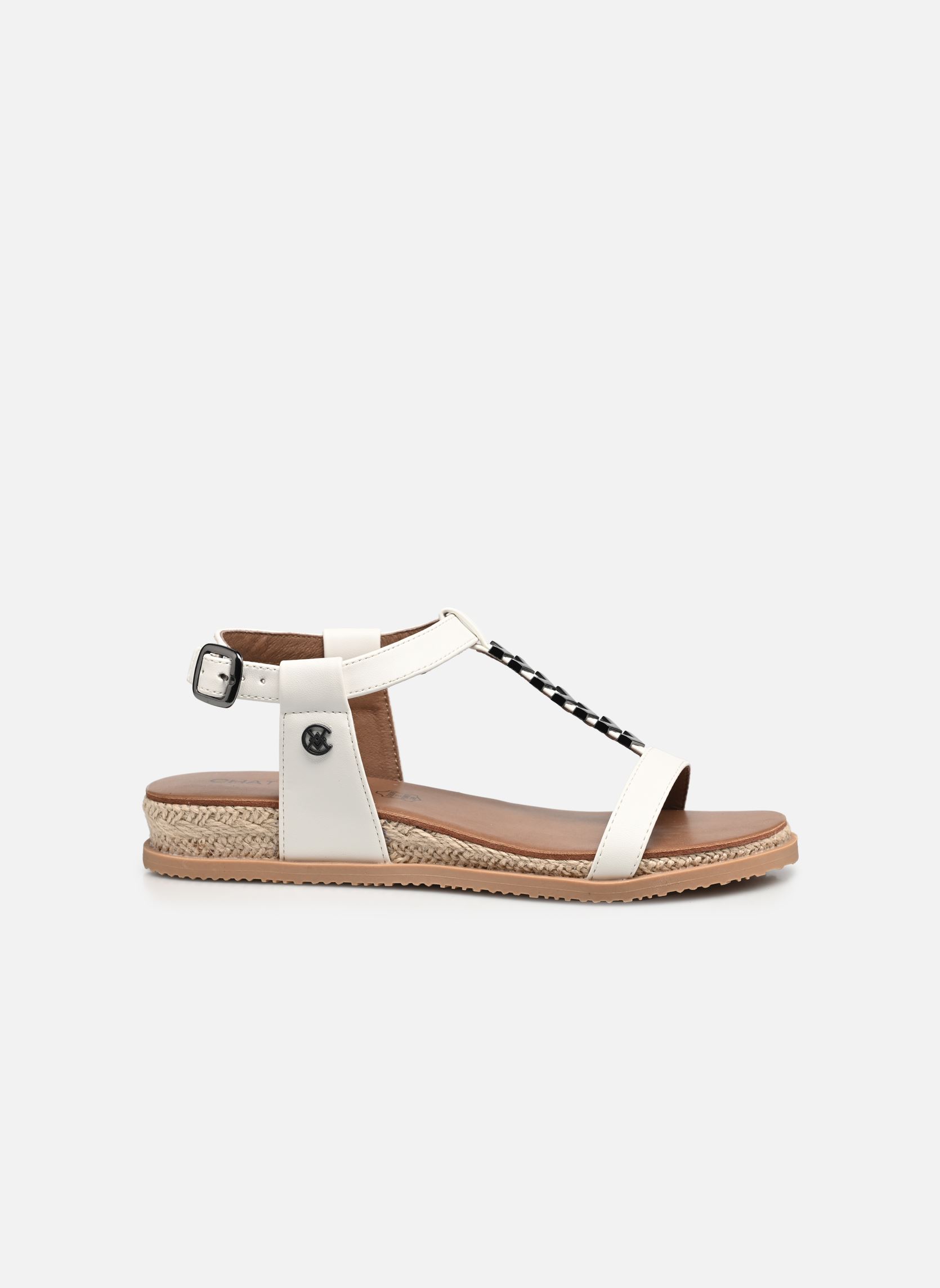 Sandales compensées et plateformes SARA femme blanc Chattawak Sandales compensées et plateformes SARA femme blanc Blanc
