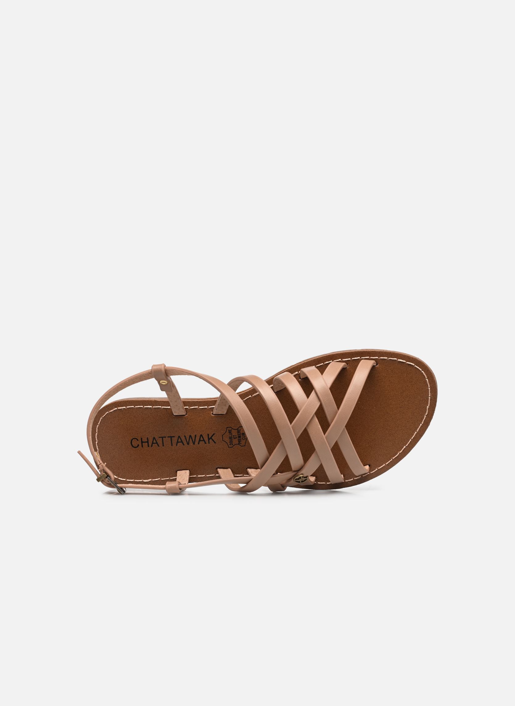 Sandalen ORKA damen beige Chattawak Sandalen ORKA damen beige Taupe