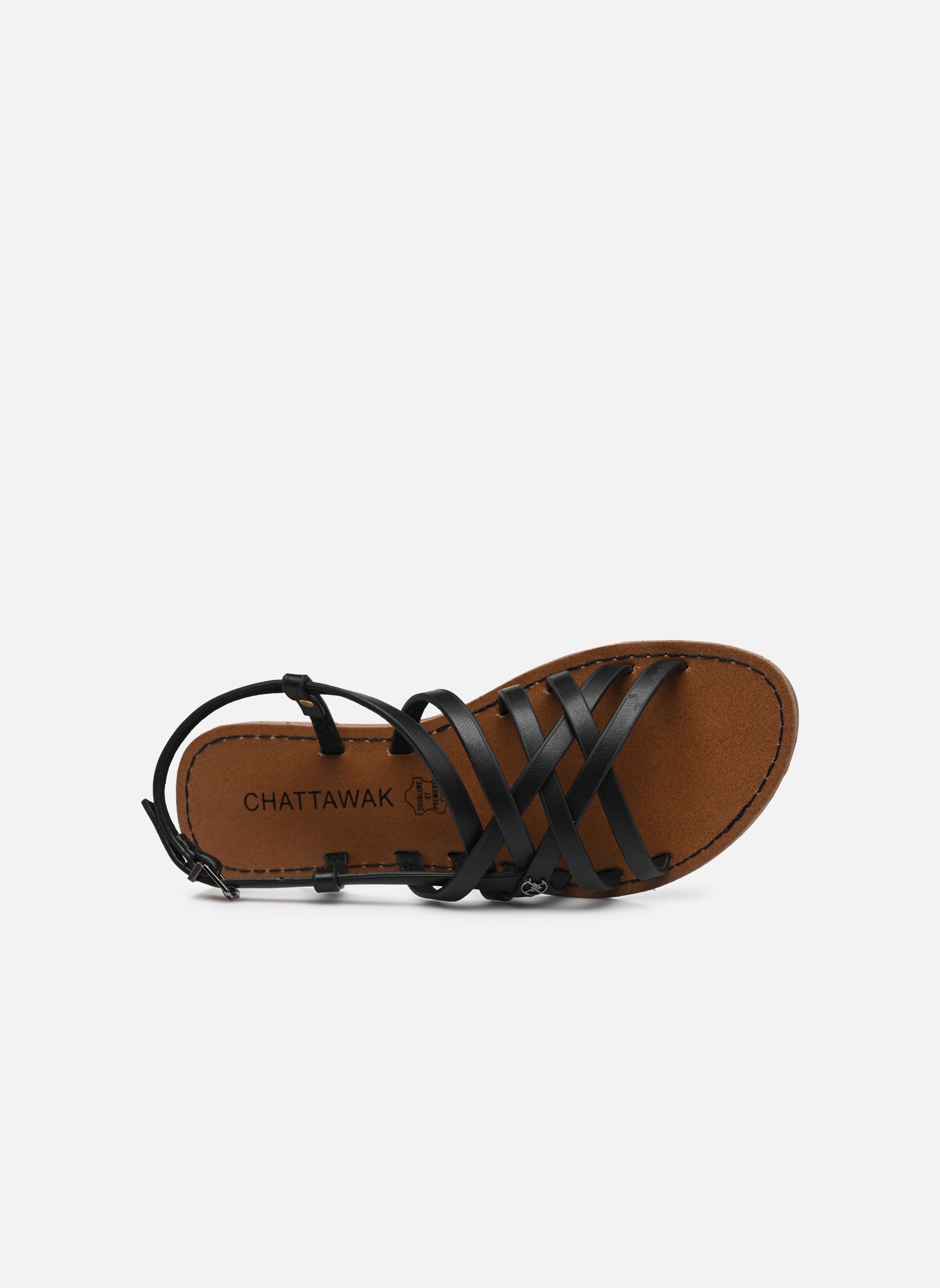 Sandalen ORKA damen schwarz Chattawak Sandalen ORKA damen schwarz Noir