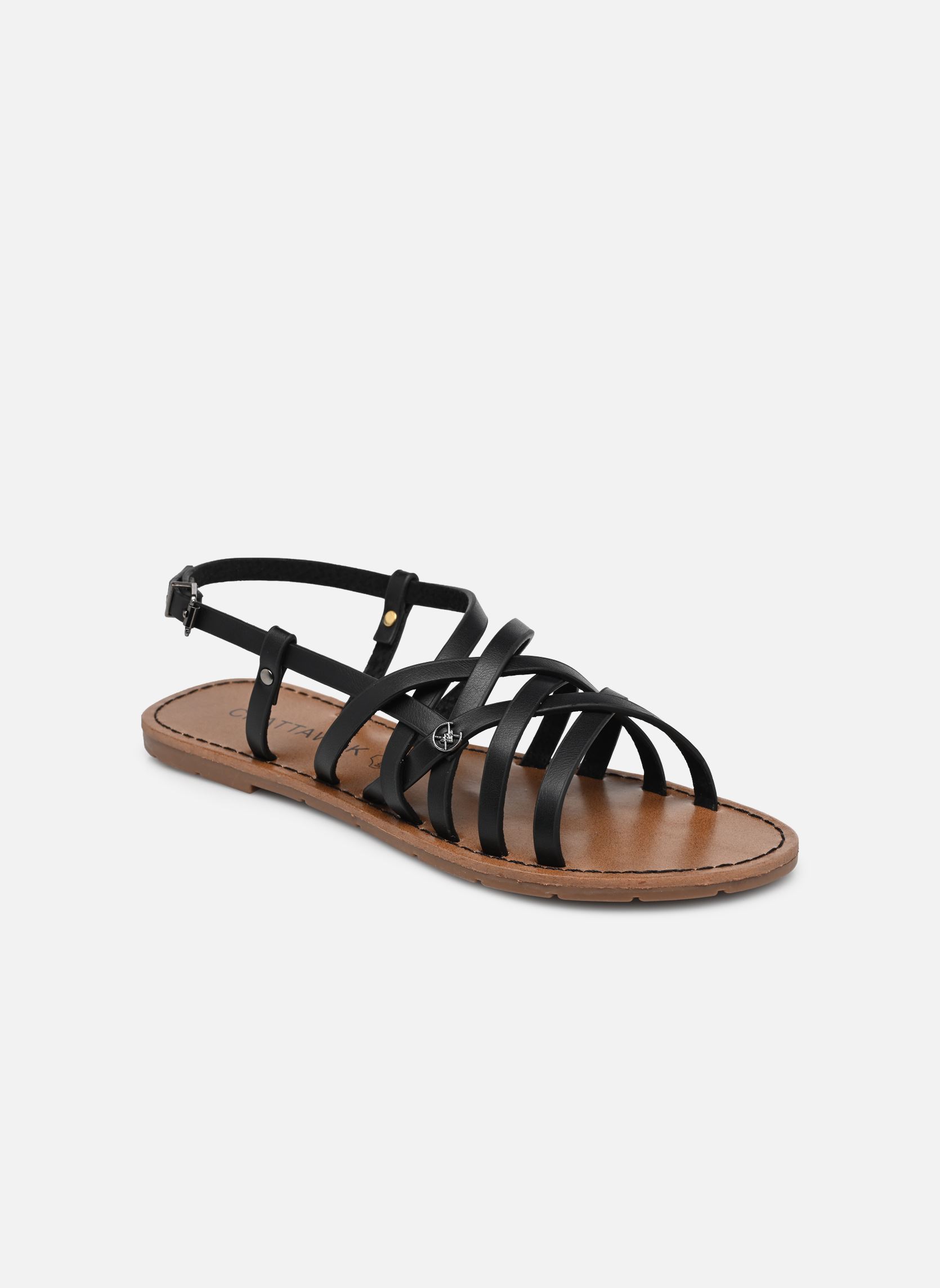 Sandalen ORKA damen schwarz Chattawak Sandalen ORKA damen schwarz Noir