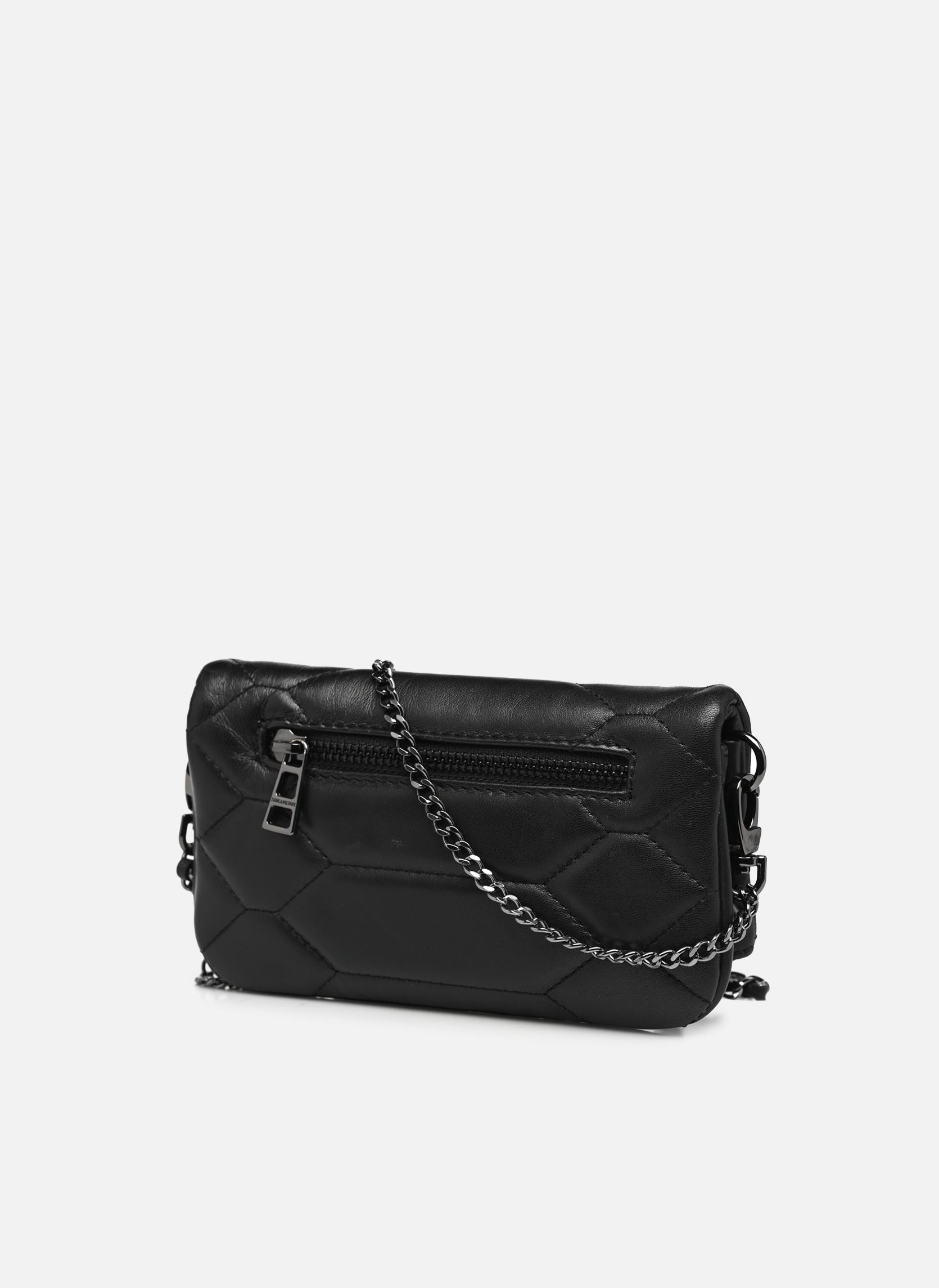 Schoudertassen Rock Nano Xl Mat Scale dames zwart Zadig & Voltaire Schoudertassen Rock Nano Xl Mat Scale dames zwart NOIR