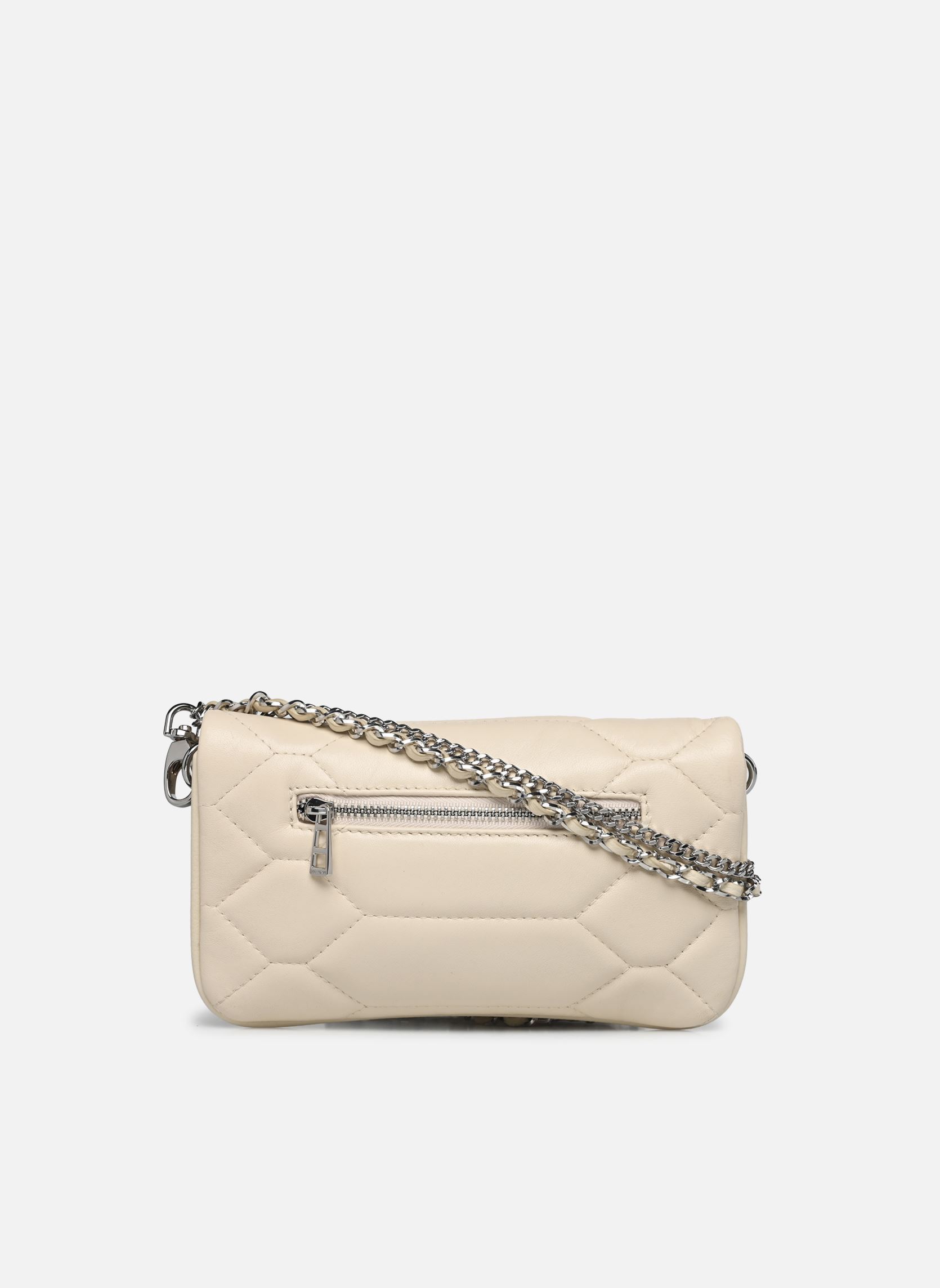 Schoudertassen Rock Nano Xl Mat Scale dames wit Zadig & Voltaire Schoudertassen Rock Nano Xl Mat Scale dames wit FLASH NEW