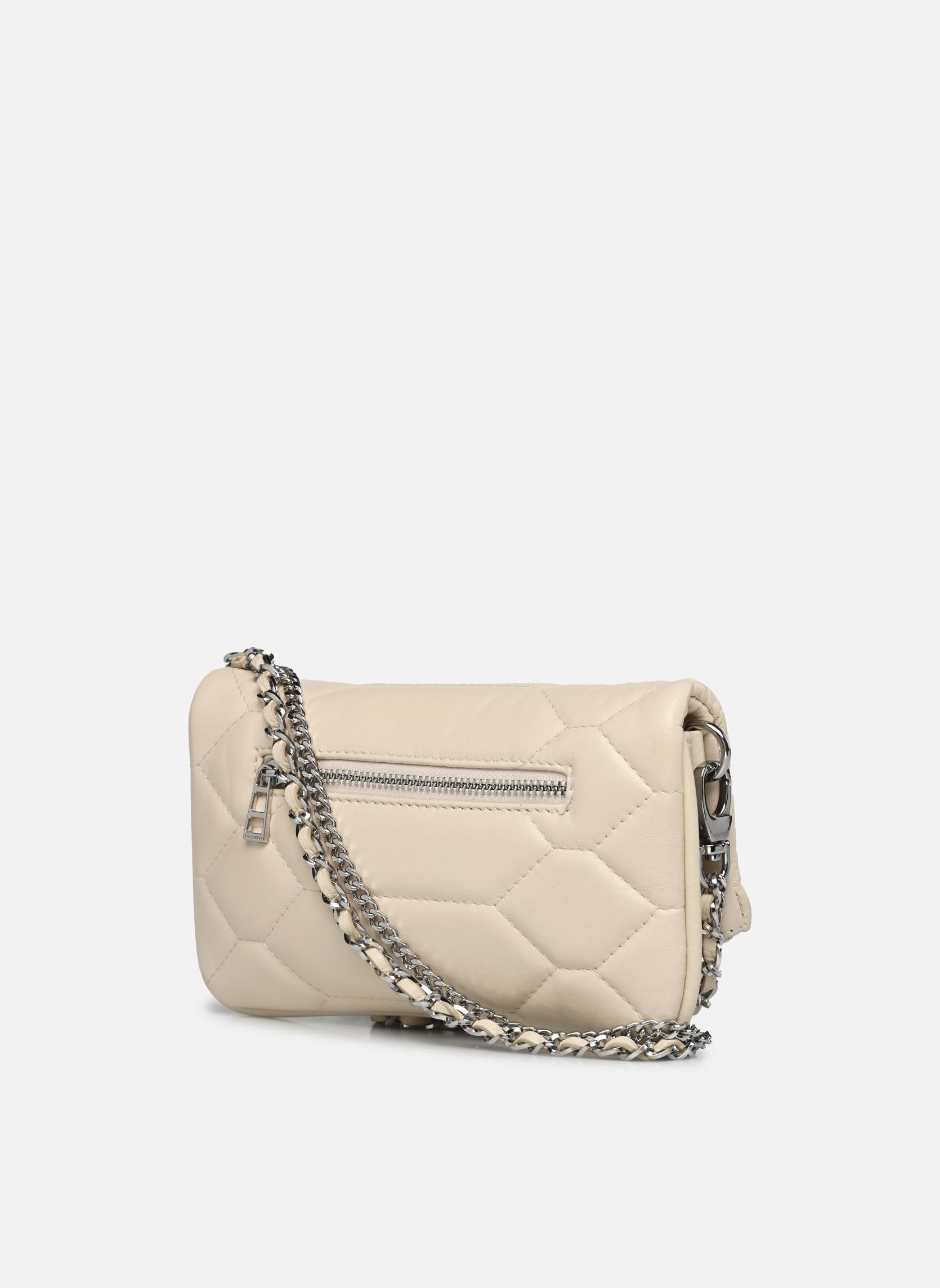 Schoudertassen Rock Nano Xl Mat Scale dames wit Zadig & Voltaire Schoudertassen Rock Nano Xl Mat Scale dames wit FLASH NEW