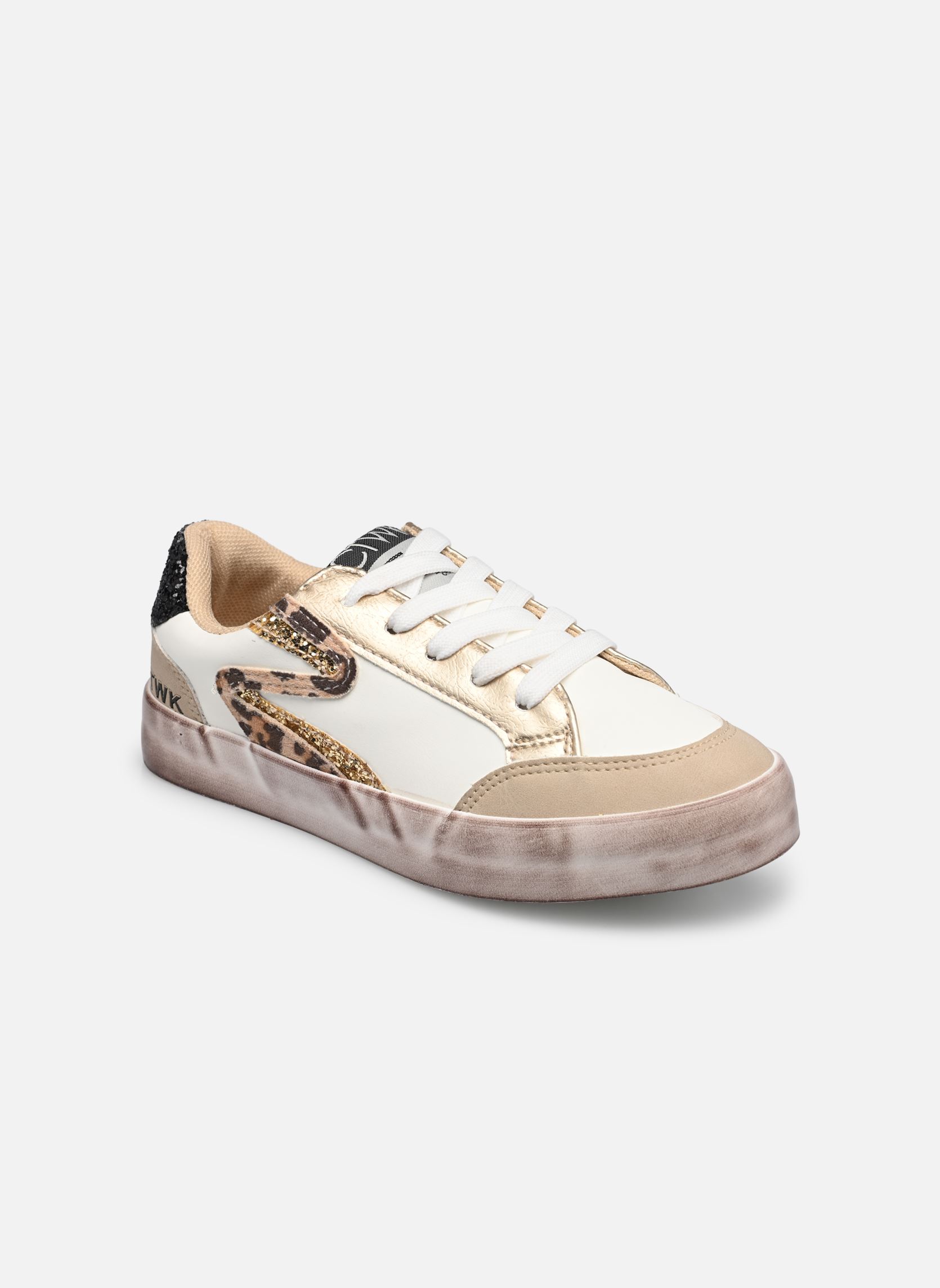Niedrige Sneaker LOUGA K mädchen weiß Chattawak Niedrige Sneaker LOUGA K mädchen weiß Or