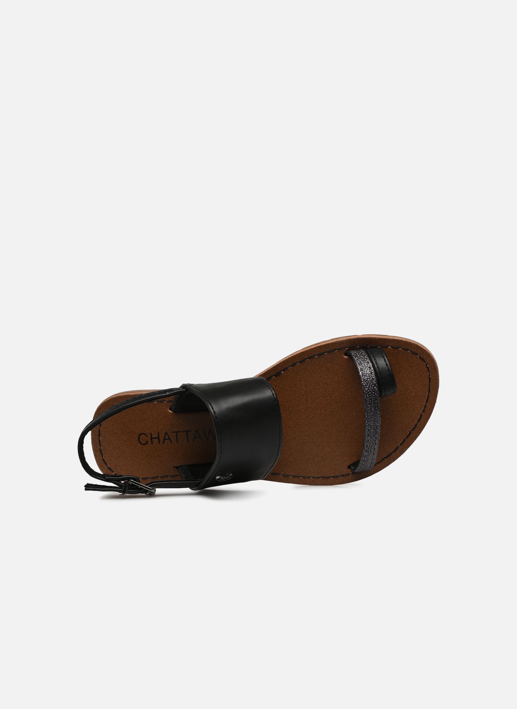 Sandales QUEEN K fille noir Chattawak Sandales QUEEN K fille noir Noir