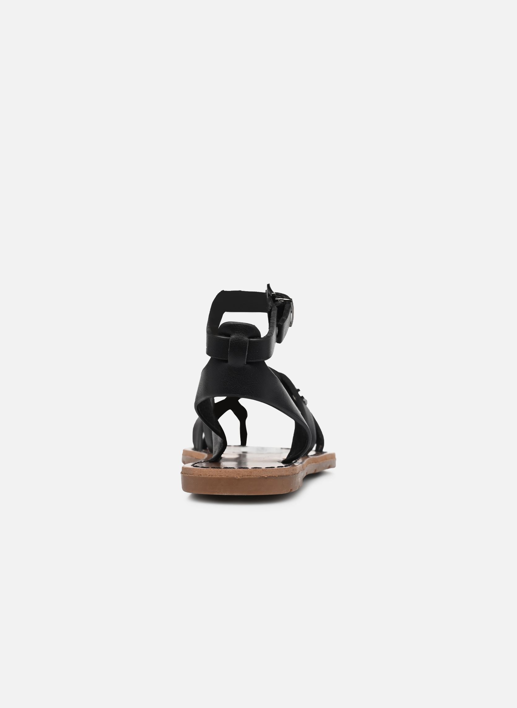 Sandales PERLA K fille noir Chattawak Sandales PERLA K fille noir Black