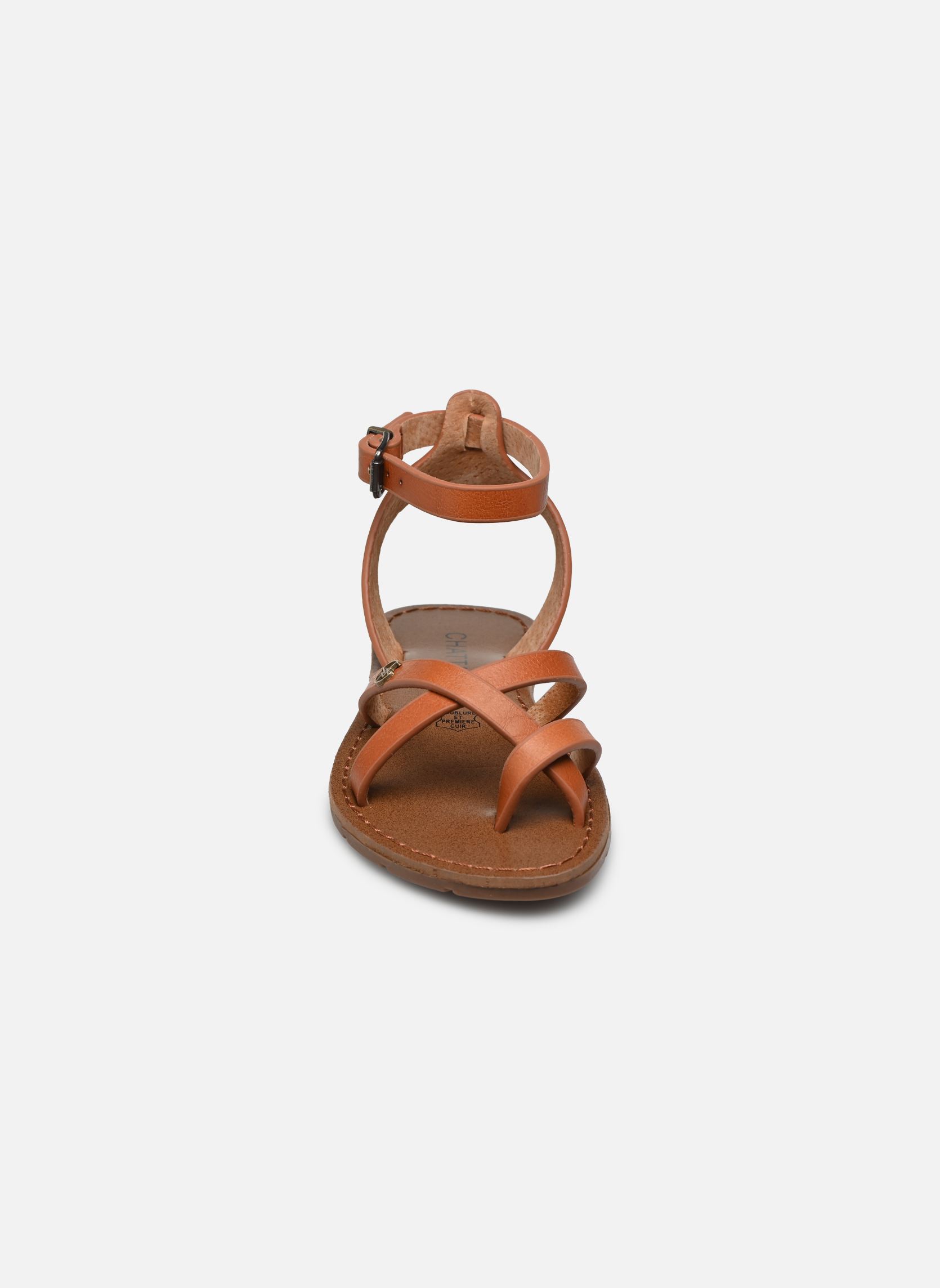 Sandalen PERLA K mädchen braun Chattawak Sandalen PERLA K mädchen braun Tan