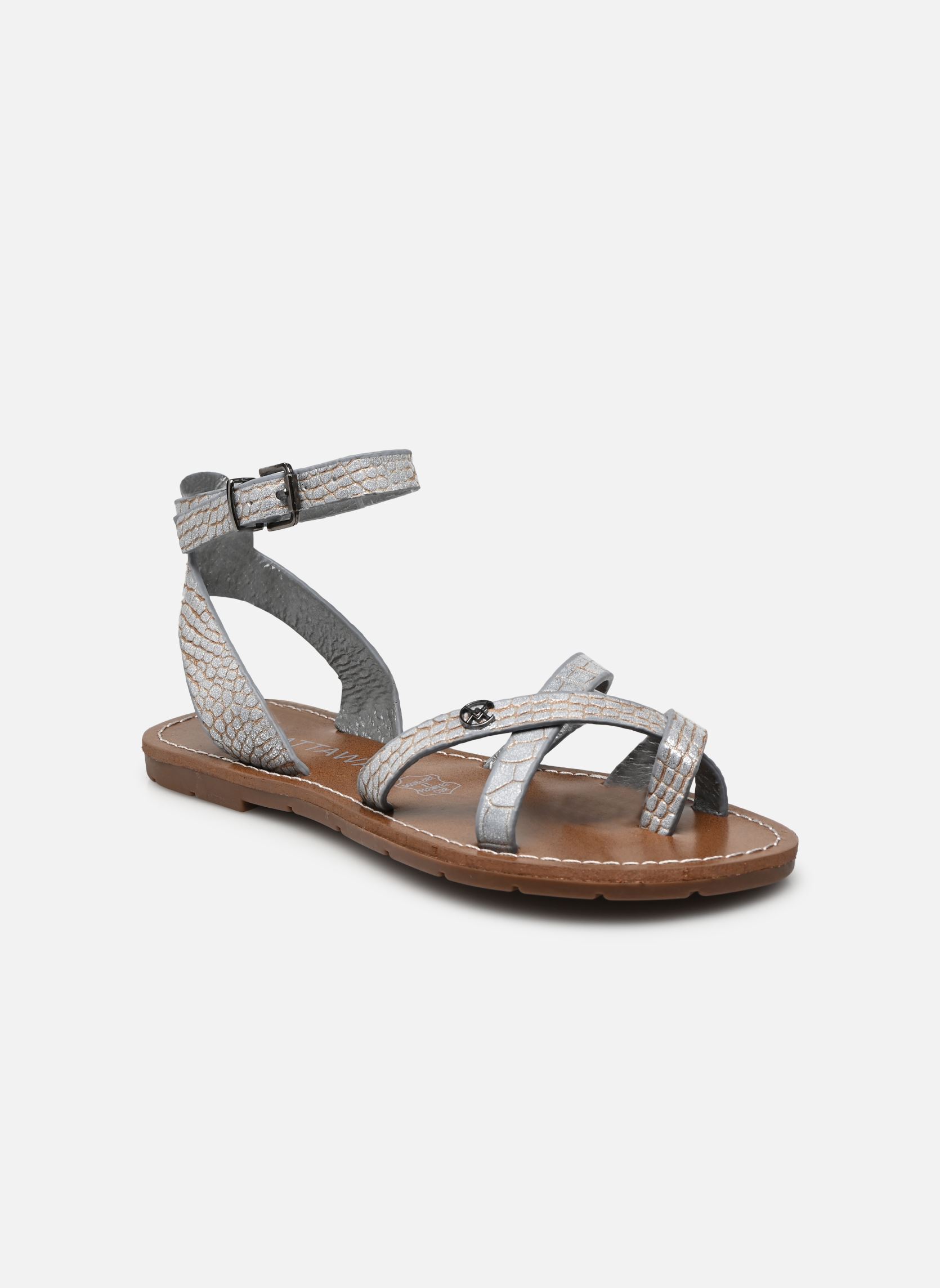 Sandalen PERLA K mädchen blau Chattawak Sandalen PERLA K mädchen blau Bleu