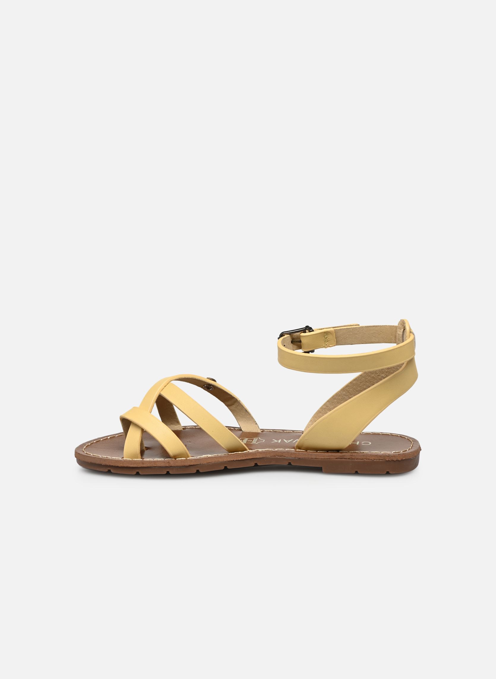 Sandali PERLA K bambina giallo Chattawak Sandali PERLA K bambina giallo Butter
