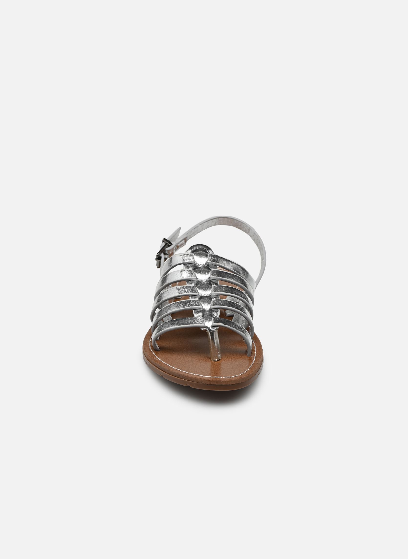 Sandalen SHIRLEY K mädchen silber Chattawak Sandalen SHIRLEY K mädchen silber Argent
