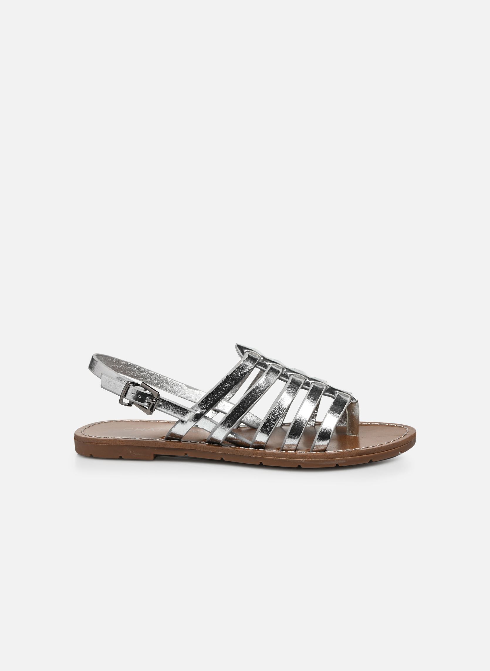 Sandalen SHIRLEY K mädchen silber Chattawak Sandalen SHIRLEY K mädchen silber Argent