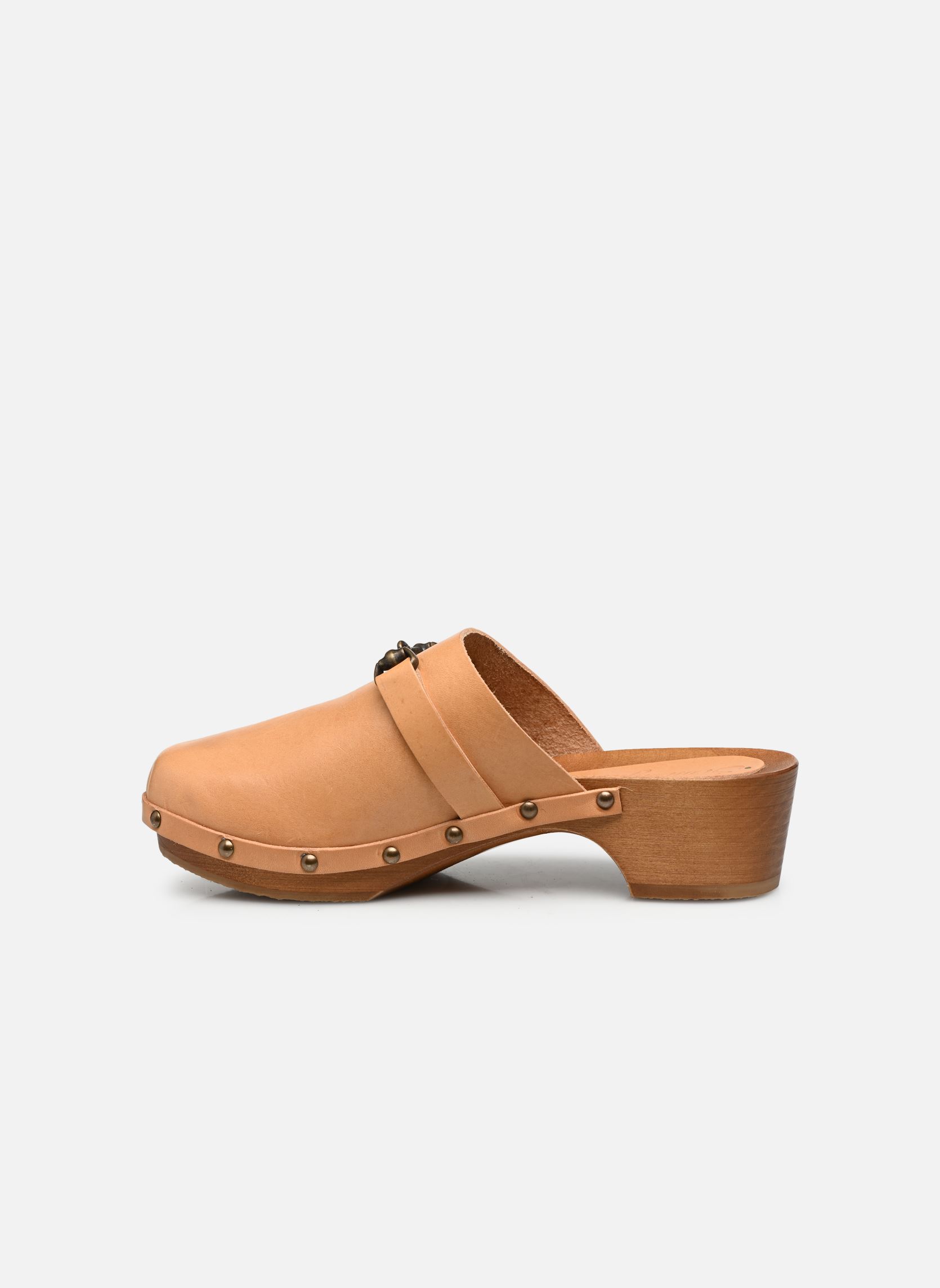 Mules ZUCCA femme marron Semerdjian Mules ZUCCA femme marron VACCHETTA NATURALE