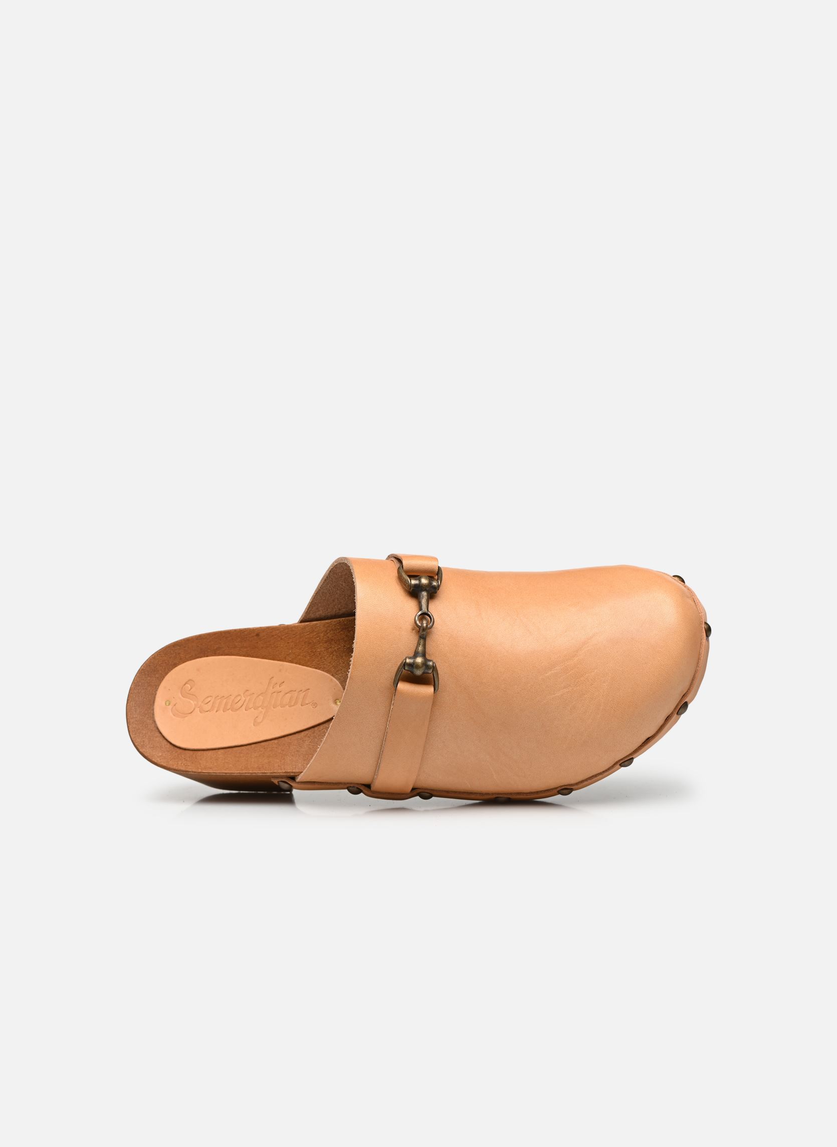 Mules ZUCCA femme marron Semerdjian Mules ZUCCA femme marron VACCHETTA NATURALE