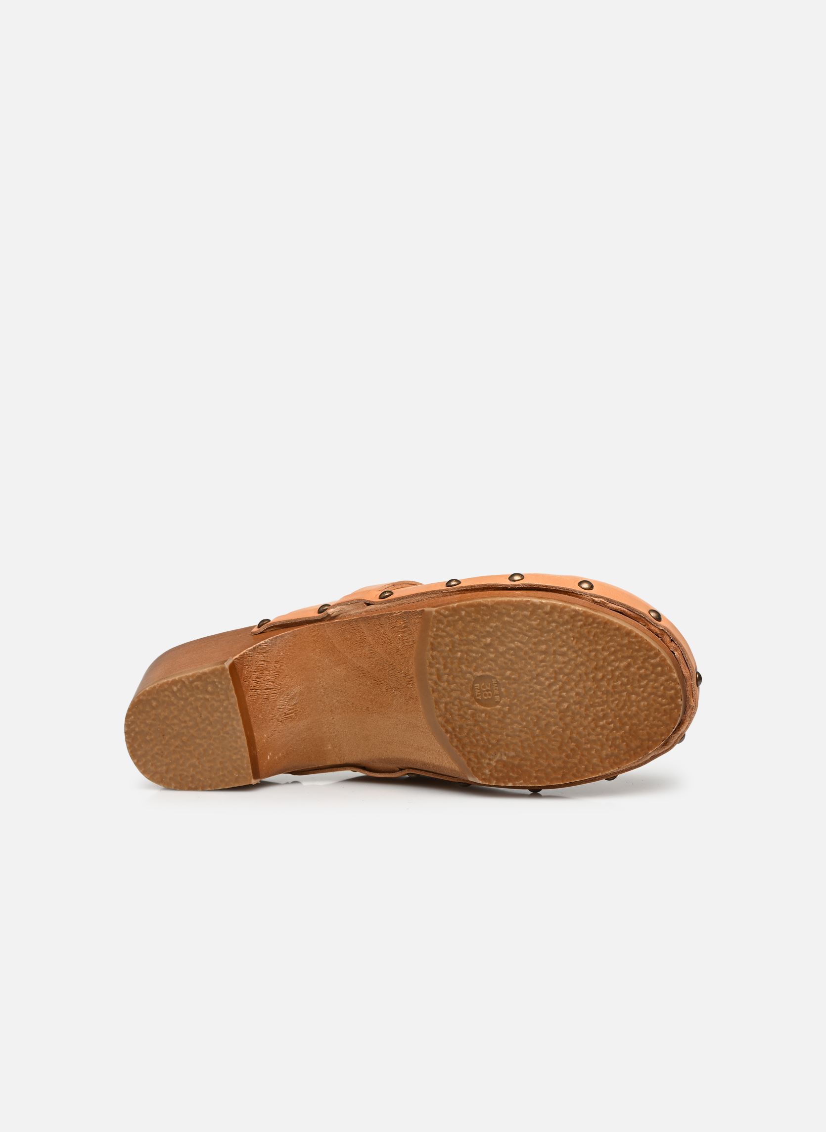 Mules ZUCCA femme marron Semerdjian Mules ZUCCA femme marron VACCHETTA NATURALE