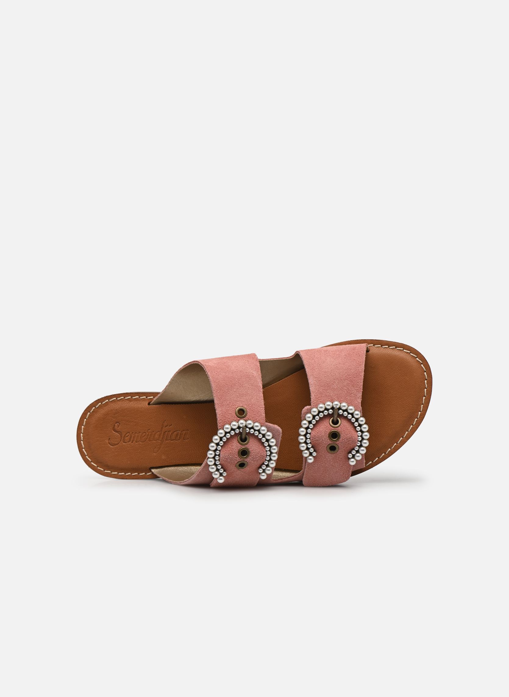 Mules ARNICA femme rose Semerdjian Mules ARNICA femme rose CROSTA FADED ROSE