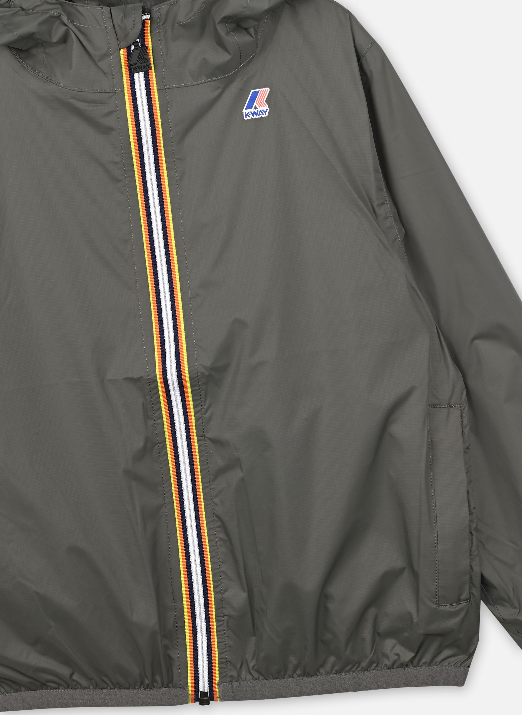 Wasserdichte Windbreaker / Wasserdichte Windjacken Le Vrai 3.0 Claude K grün K-Way Wasserdichte Windbreaker / Wasserdichte Windjacken Le Vrai 3.0 Claude K grün Green Black