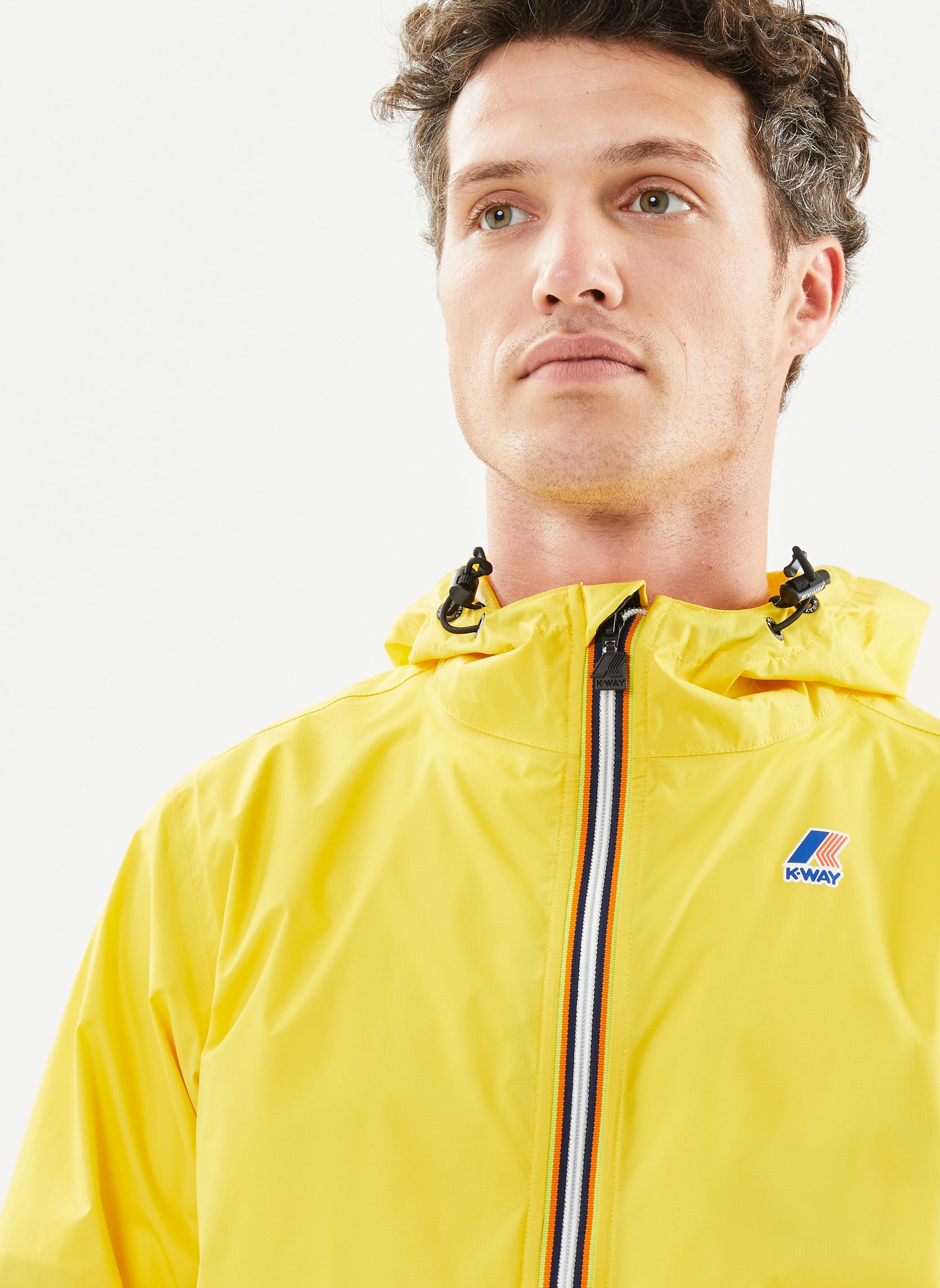 Vestes imperméables Le Vrai 3.0 Claude M - Unisexe homme jaune K-Way Vestes imperméables Le Vrai 3.0 Claude M - Unisexe homme jaune T05 YELLOW DK