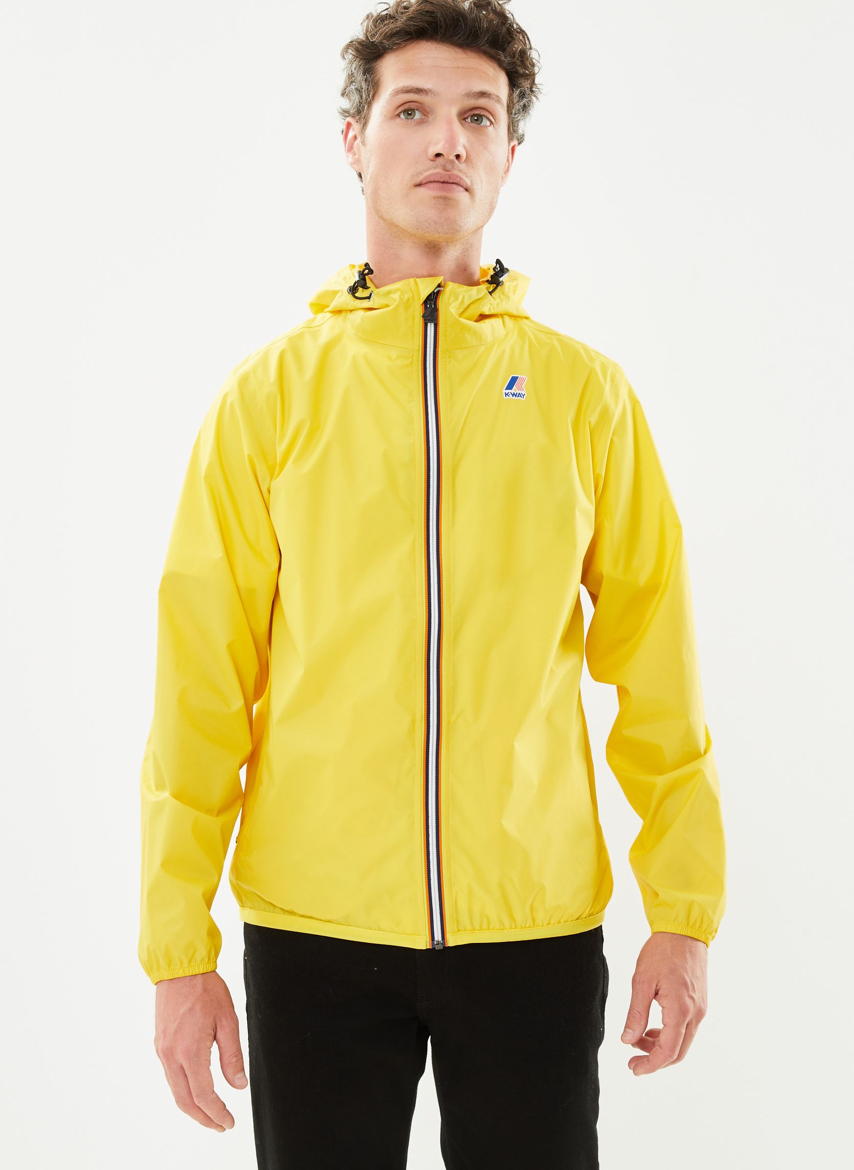 Vestes imperméables Le Vrai 3.0 Claude M - Unisexe homme jaune K-Way Vestes imperméables Le Vrai 3.0 Claude M - Unisexe homme jaune T05 YELLOW DK