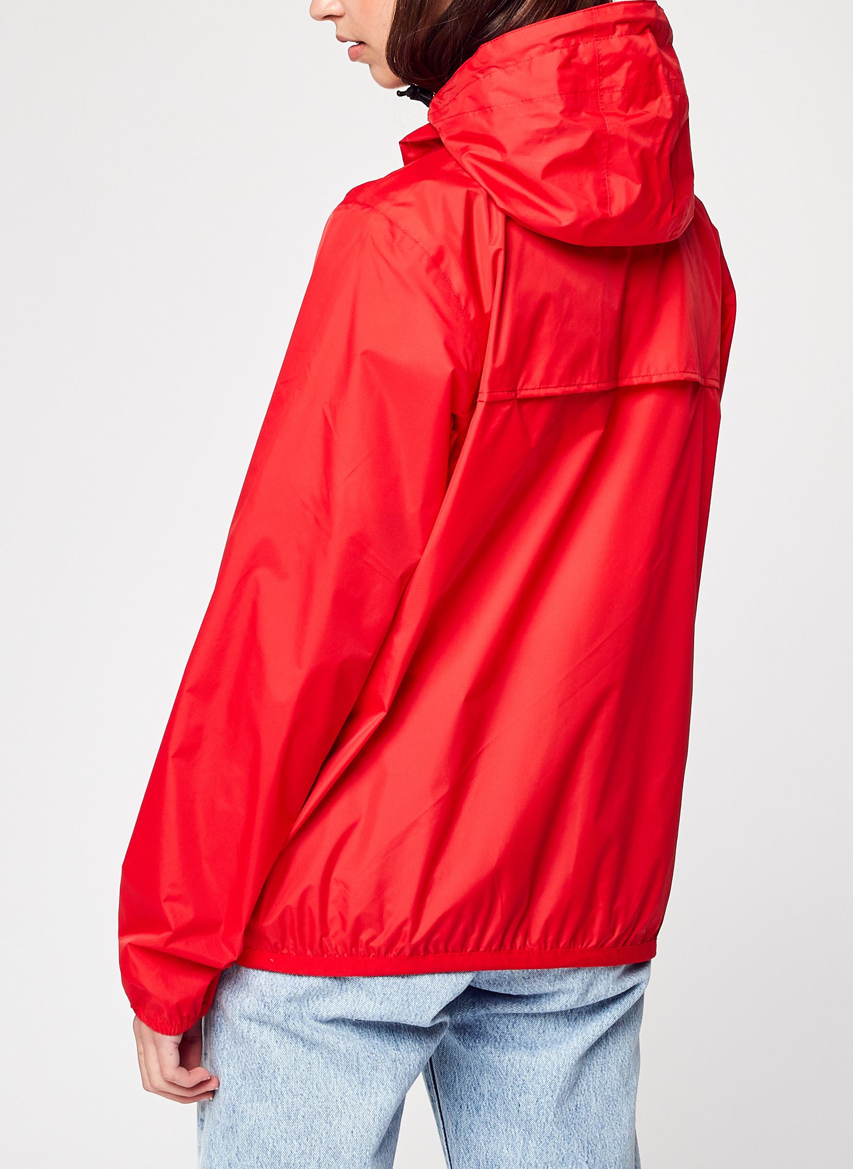 Vestes imperméable Le Vrai 3.0 Claude W - Unisexe femme rouge K-Way Vestes imperméable Le Vrai 3.0 Claude W - Unisexe femme rouge RED
