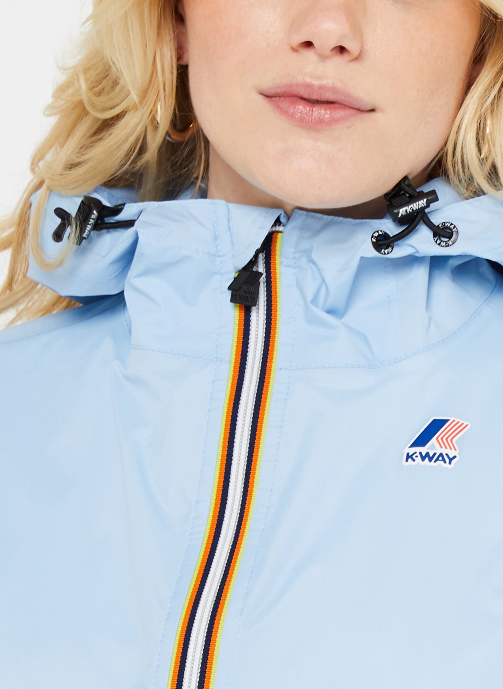 Vestes imperméable Le Vrai 3.0 Claude W - Unisexe femme bleu K-Way Vestes imperméable Le Vrai 3.0 Claude W - Unisexe femme bleu AZURE LT MARINE