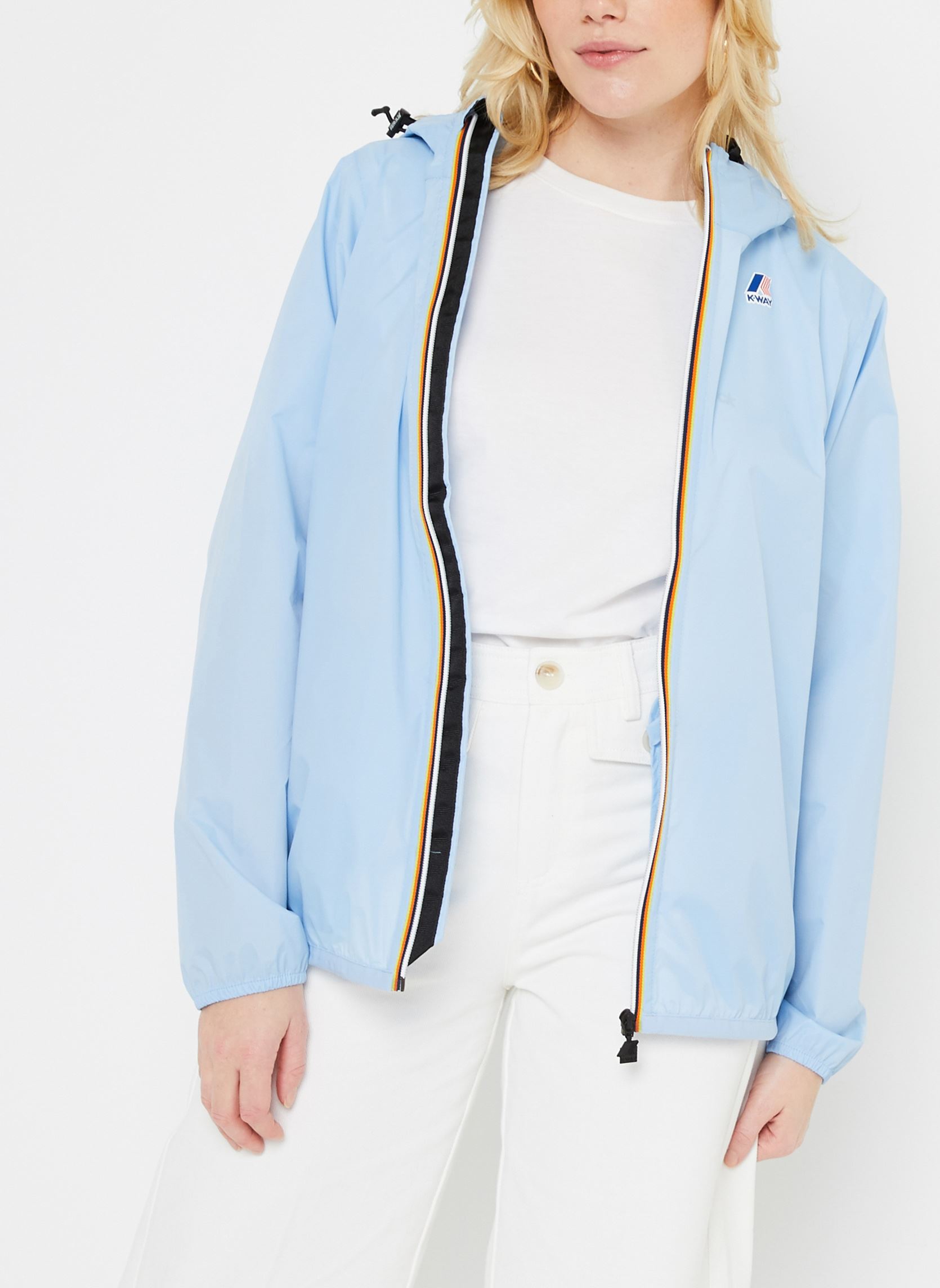 Vestes imperméable Le Vrai 3.0 Claude W - Unisexe femme bleu K-Way Vestes imperméable Le Vrai 3.0 Claude W - Unisexe femme bleu AZURE LT MARINE