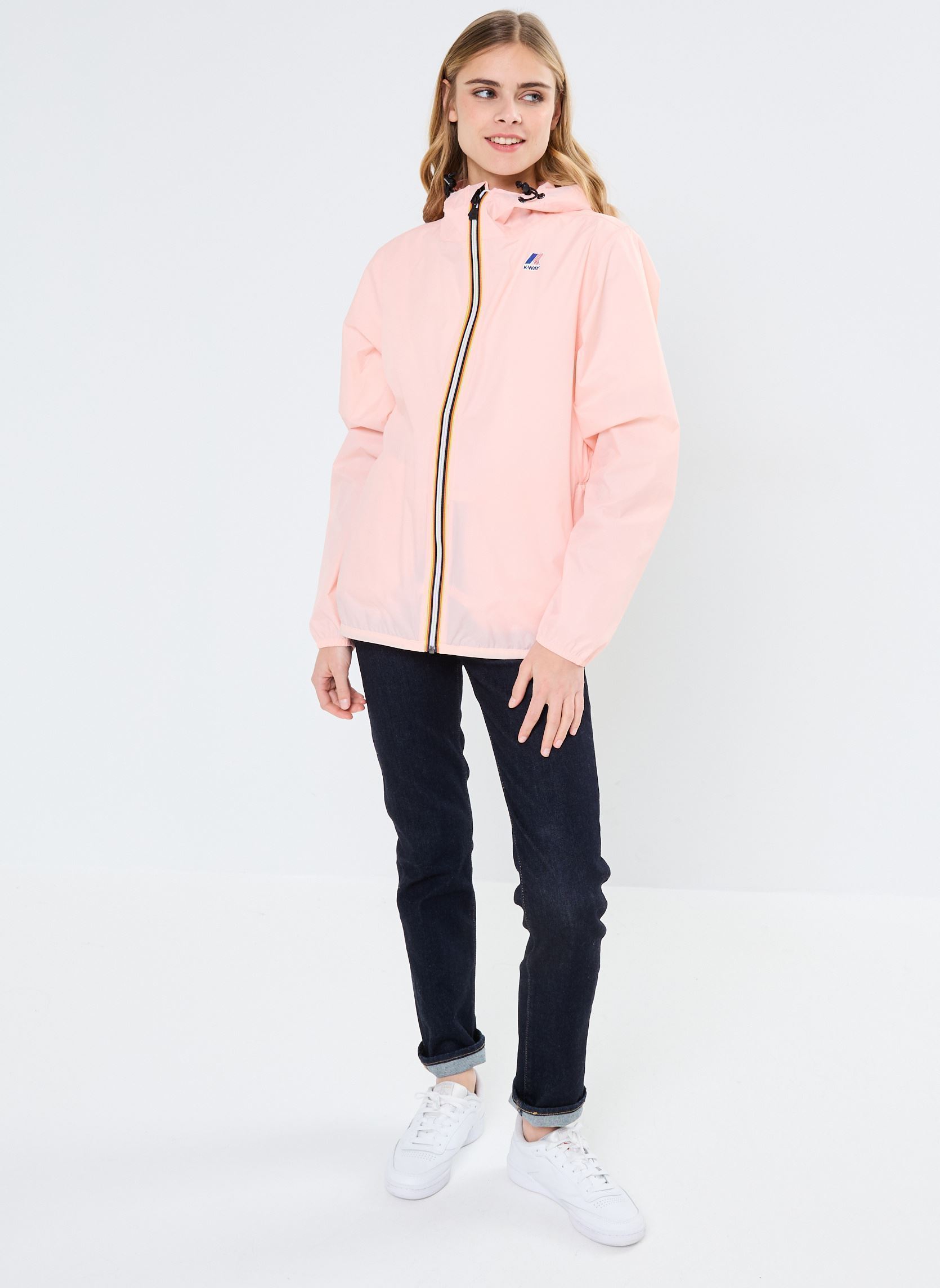 Vestes imperméable Le Vrai 3.0 Claude W - Unisexe femme rose K-Way Vestes imperméable Le Vrai 3.0 Claude W - Unisexe femme rose Pink Dafne