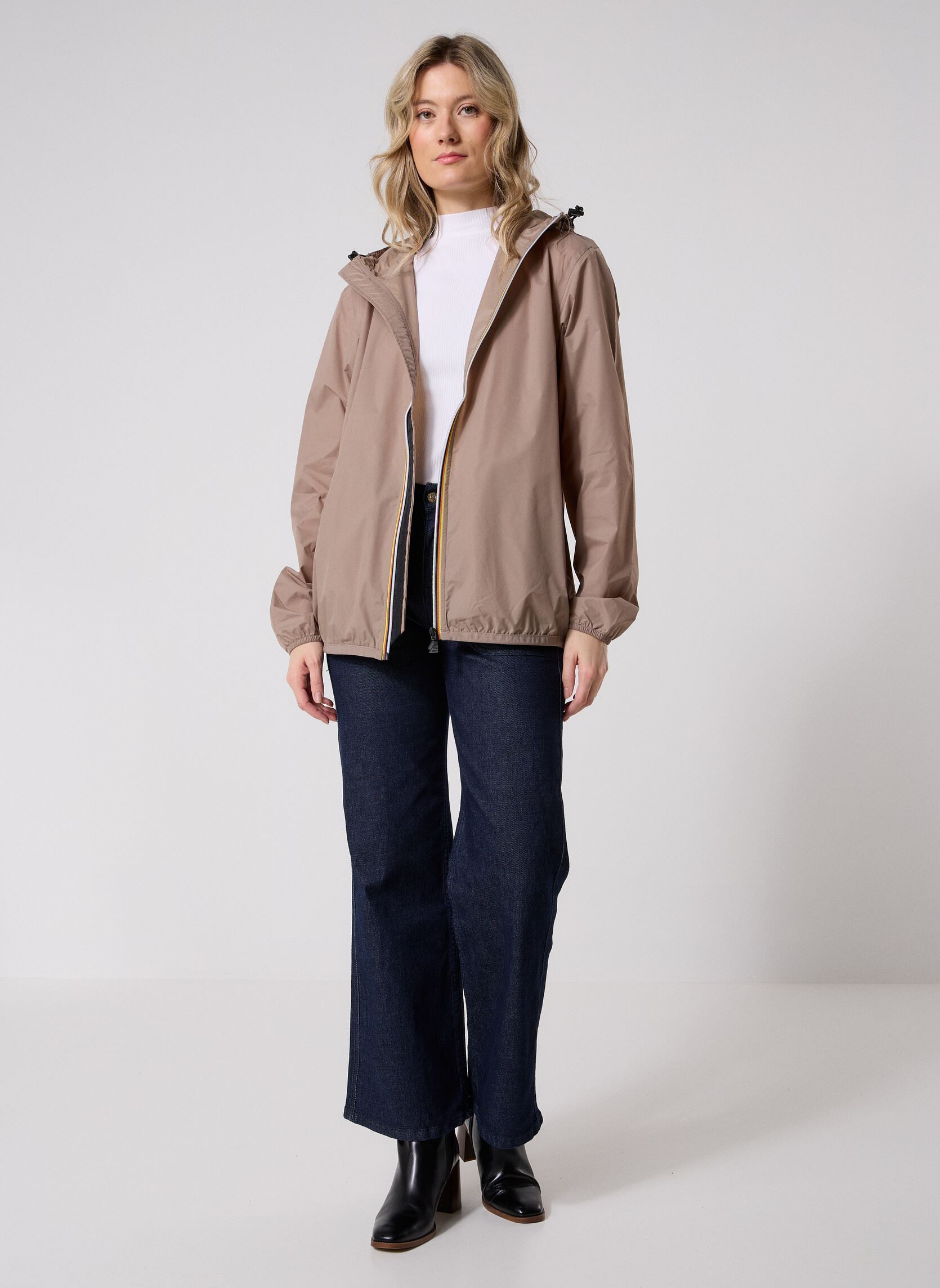 Giacche impermeabili Le Vrai 3.0 Claude W - Unisexe donna beige K-Way Giacche impermeabili Le Vrai 3.0 Claude W - Unisexe donna beige BEIGE TAUPE