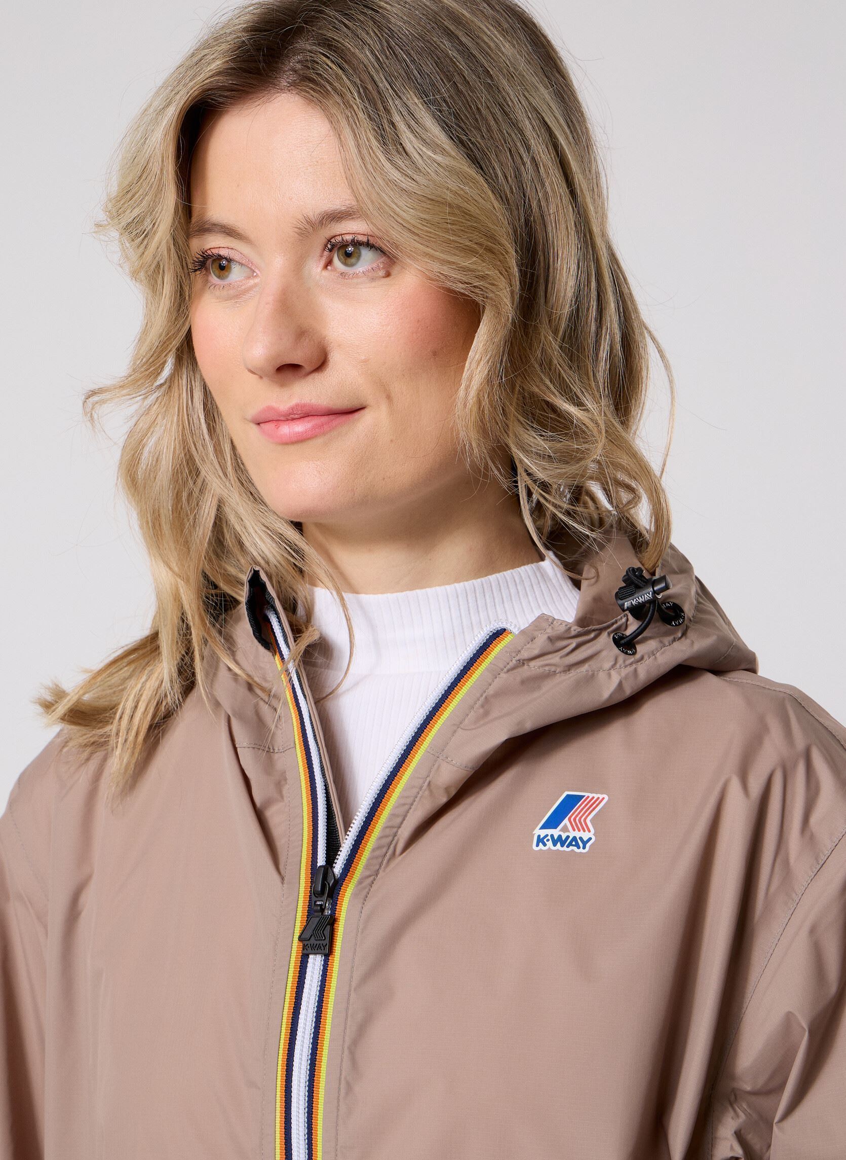 Giacche impermeabili Le Vrai 3.0 Claude W - Unisexe donna beige K-Way Giacche impermeabili Le Vrai 3.0 Claude W - Unisexe donna beige BEIGE TAUPE
