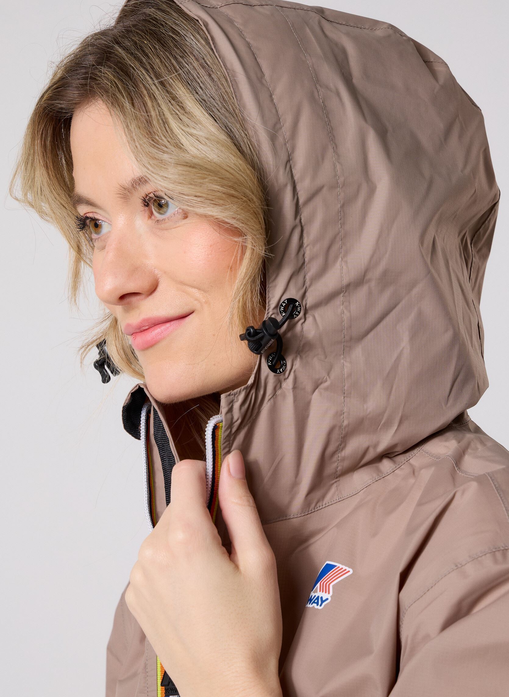 Giacche impermeabili Le Vrai 3.0 Claude W - Unisexe donna beige K-Way Giacche impermeabili Le Vrai 3.0 Claude W - Unisexe donna beige BEIGE TAUPE