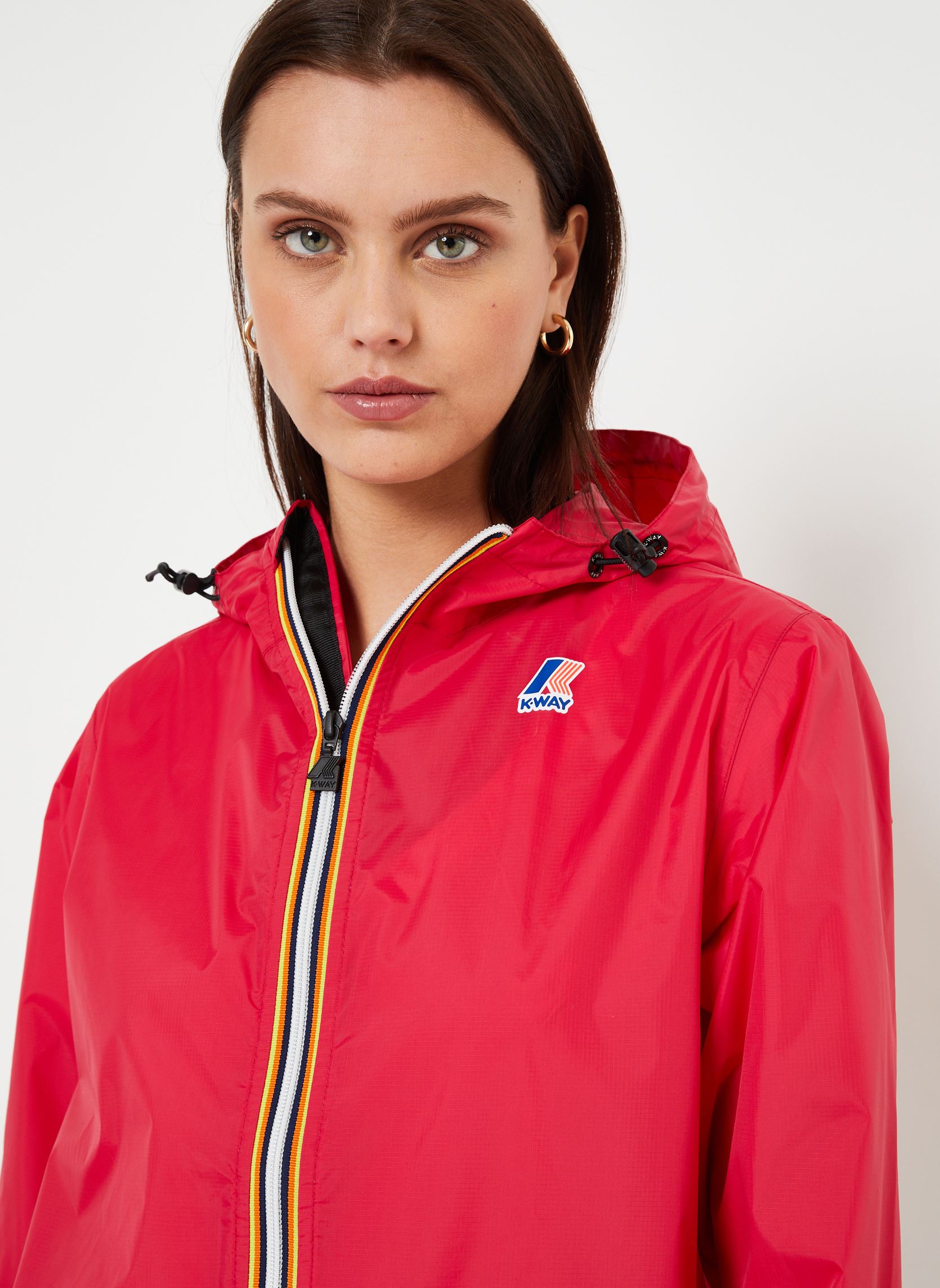 Regenjacken Le Vrai 3.0 Claude W - Unisexe damen rot K-Way Regenjacken Le Vrai 3.0 Claude W - Unisexe damen rot X5Y RED CHERRY