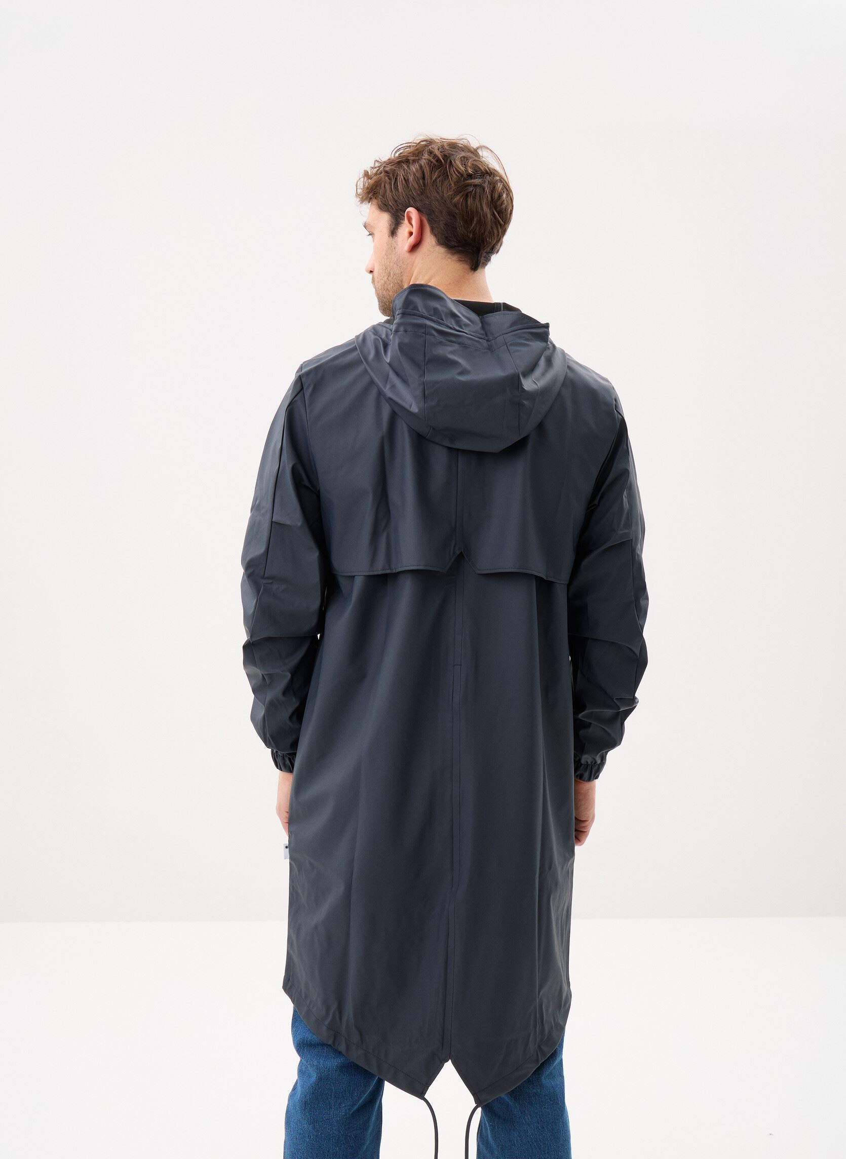 Vestes imperméables Fishtail Parka W3 - Unisexe M homme bleu Rains Vestes imperméables Fishtail Parka W3 - Unisexe M homme bleu NAVY
