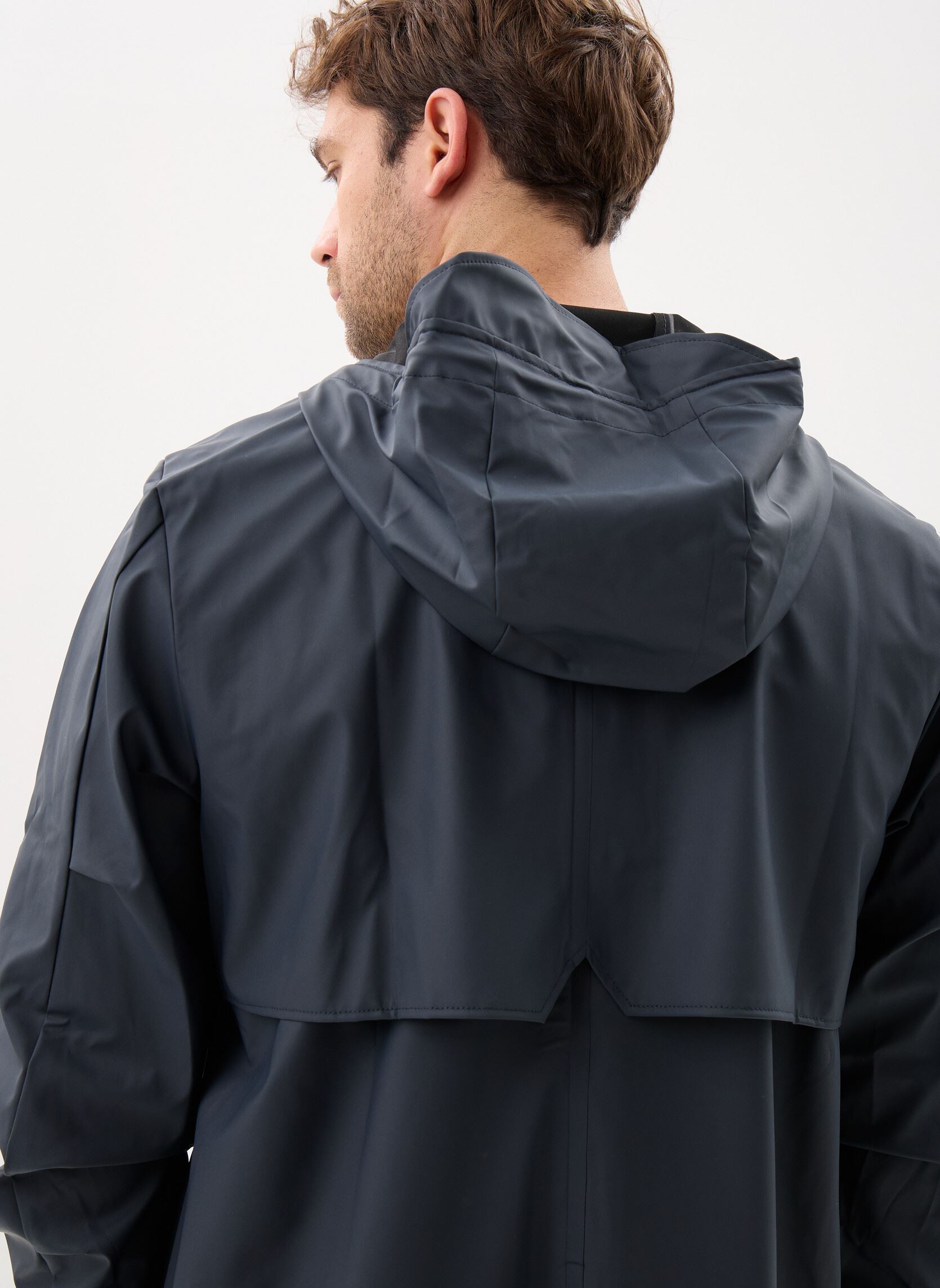 Vestes imperméables Fishtail Parka W3 - Unisexe M homme bleu Rains Vestes imperméables Fishtail Parka W3 - Unisexe M homme bleu NAVY