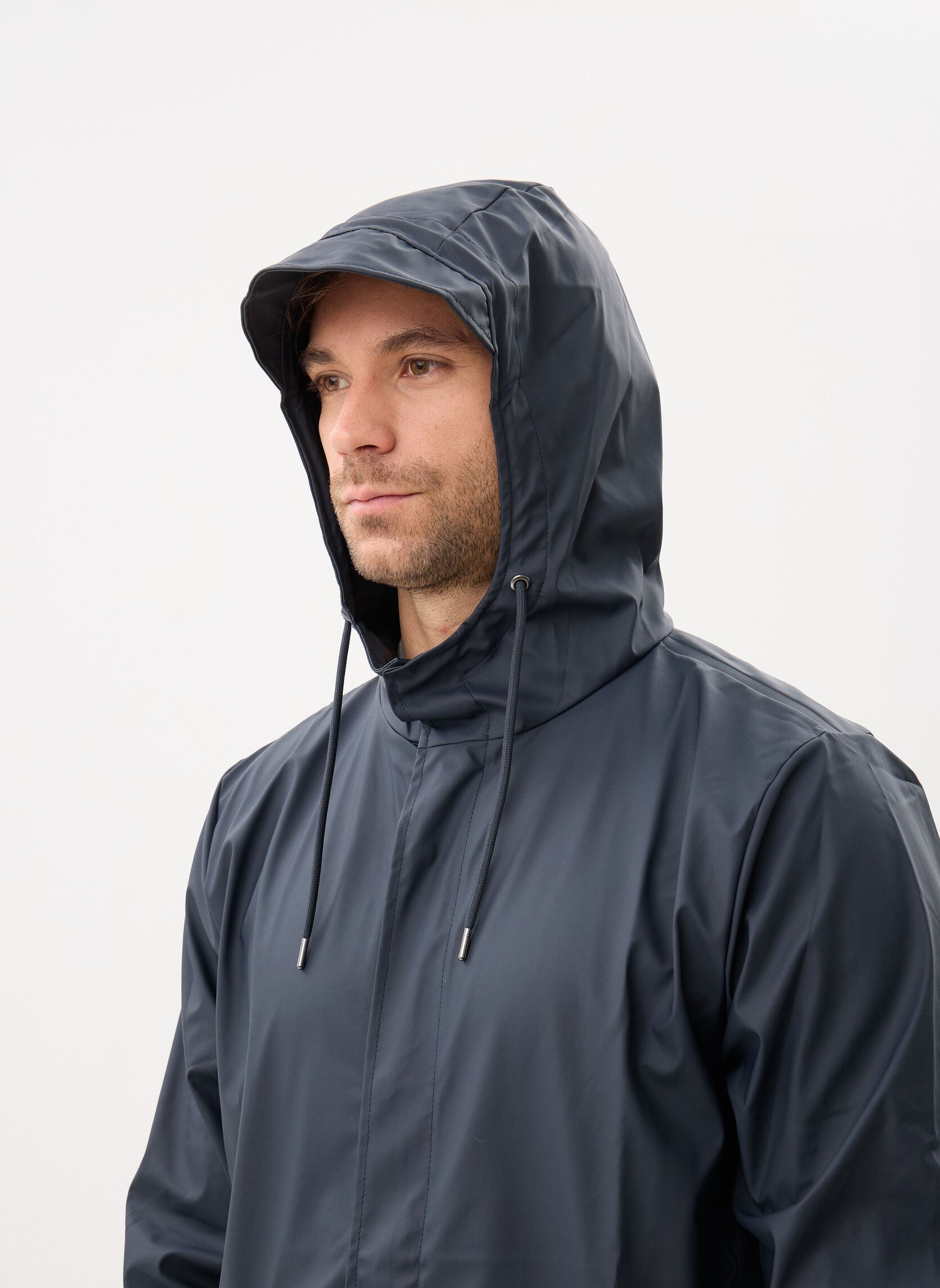 Vestes imperméables Fishtail Parka W3 - Unisexe M homme bleu Rains Vestes imperméables Fishtail Parka W3 - Unisexe M homme bleu NAVY