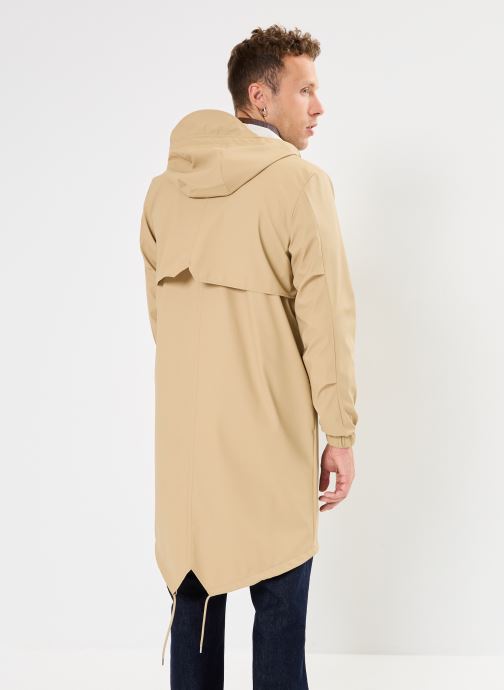 Rains Veste imperméable Fishtail Parka W3 Unisexe M (Beige