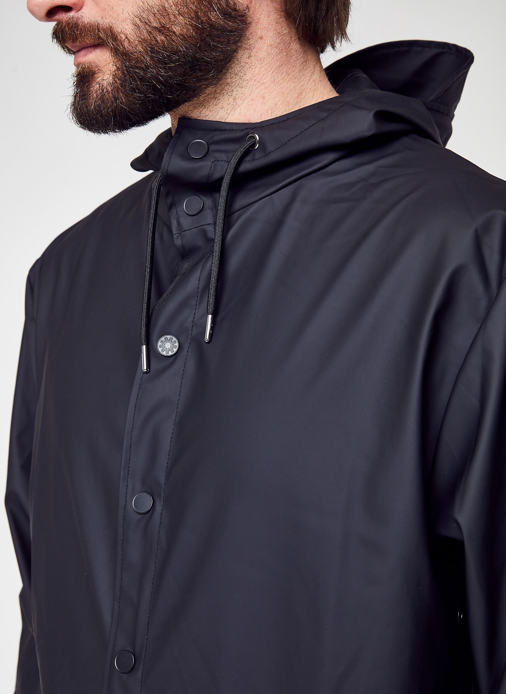 Vestes imperméables Jacket W3 - Unisexe M homme noir Rains Vestes imperméables Jacket W3 - Unisexe M homme noir BLACK