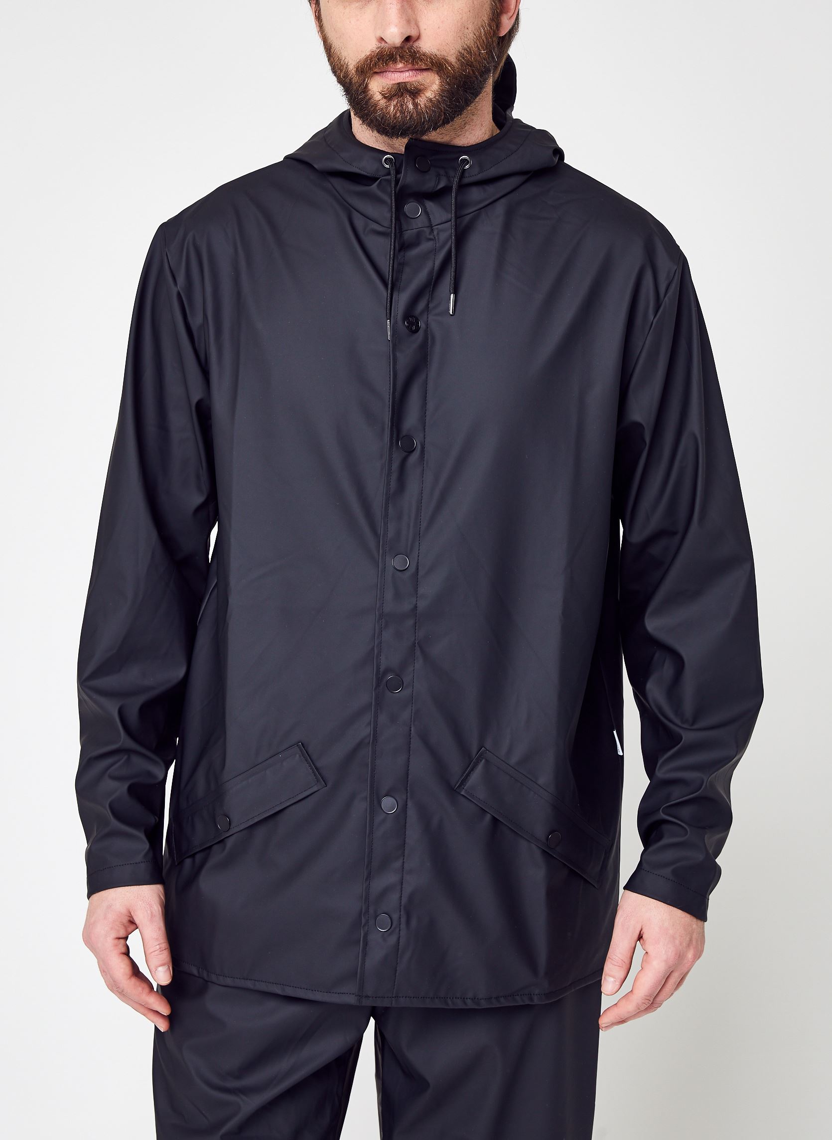 Vestes imperméables Jacket W3 - Unisexe M homme noir Rains Vestes imperméables Jacket W3 - Unisexe M homme noir BLACK