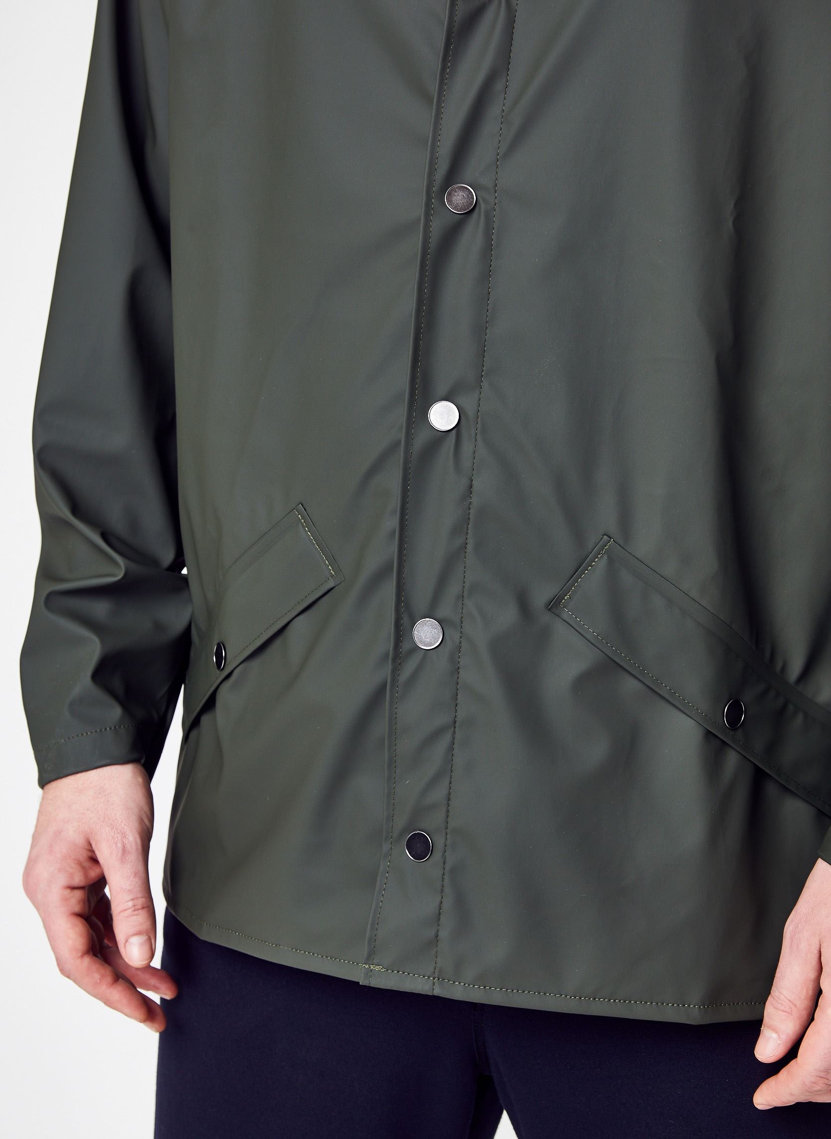 Vestes imperméables Jacket W3 - Unisexe M homme vert Rains Vestes imperméables Jacket W3 - Unisexe M homme vert GREEN