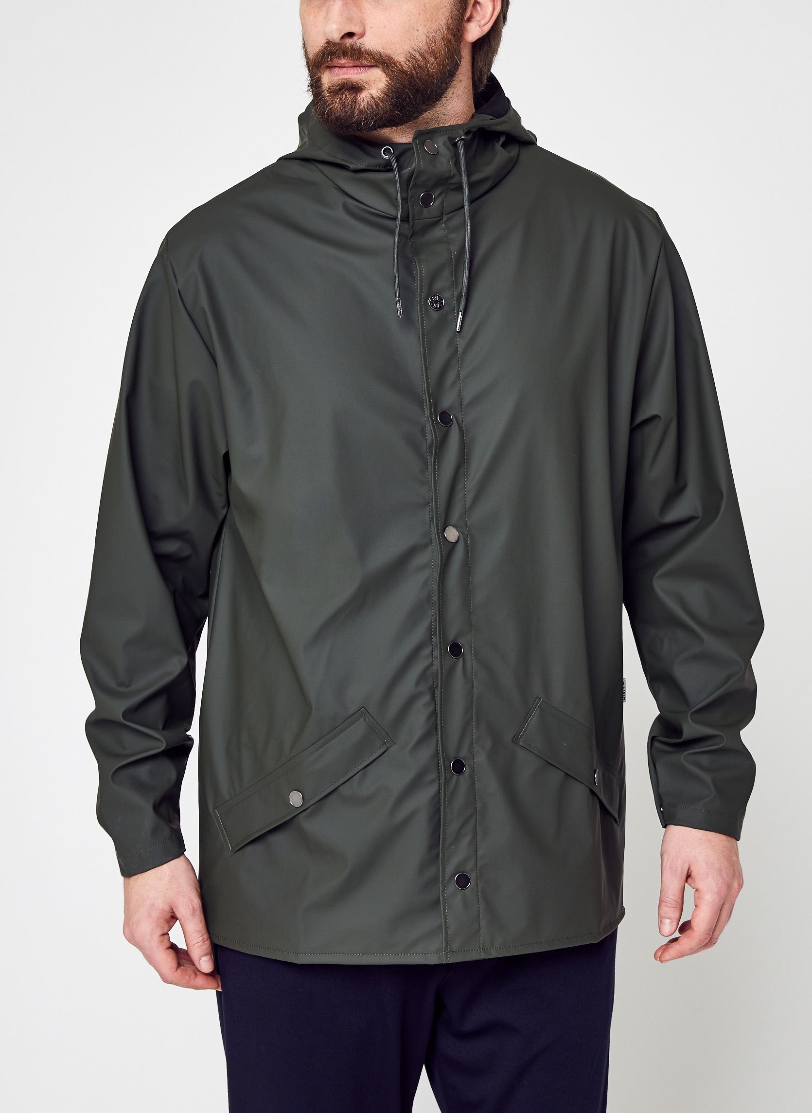 Vestes imperméables Jacket W3 - Unisexe M homme vert Rains Vestes imperméables Jacket W3 - Unisexe M homme vert GREEN