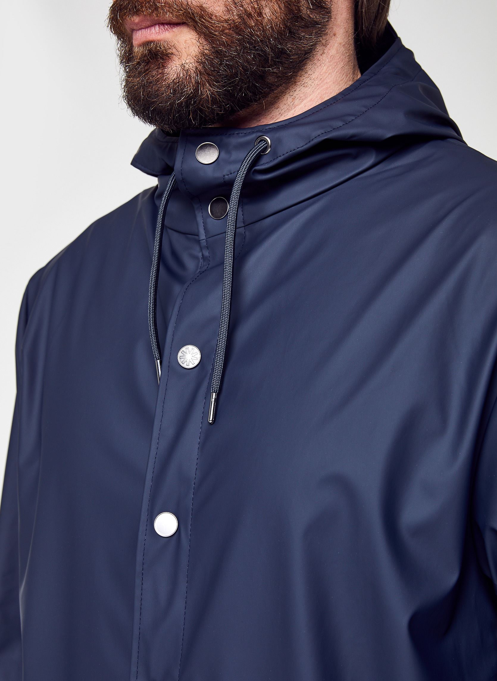 Vestes imperméables Jacket W3 - Unisexe M homme bleu Rains Vestes imperméables Jacket W3 - Unisexe M homme bleu NAVY