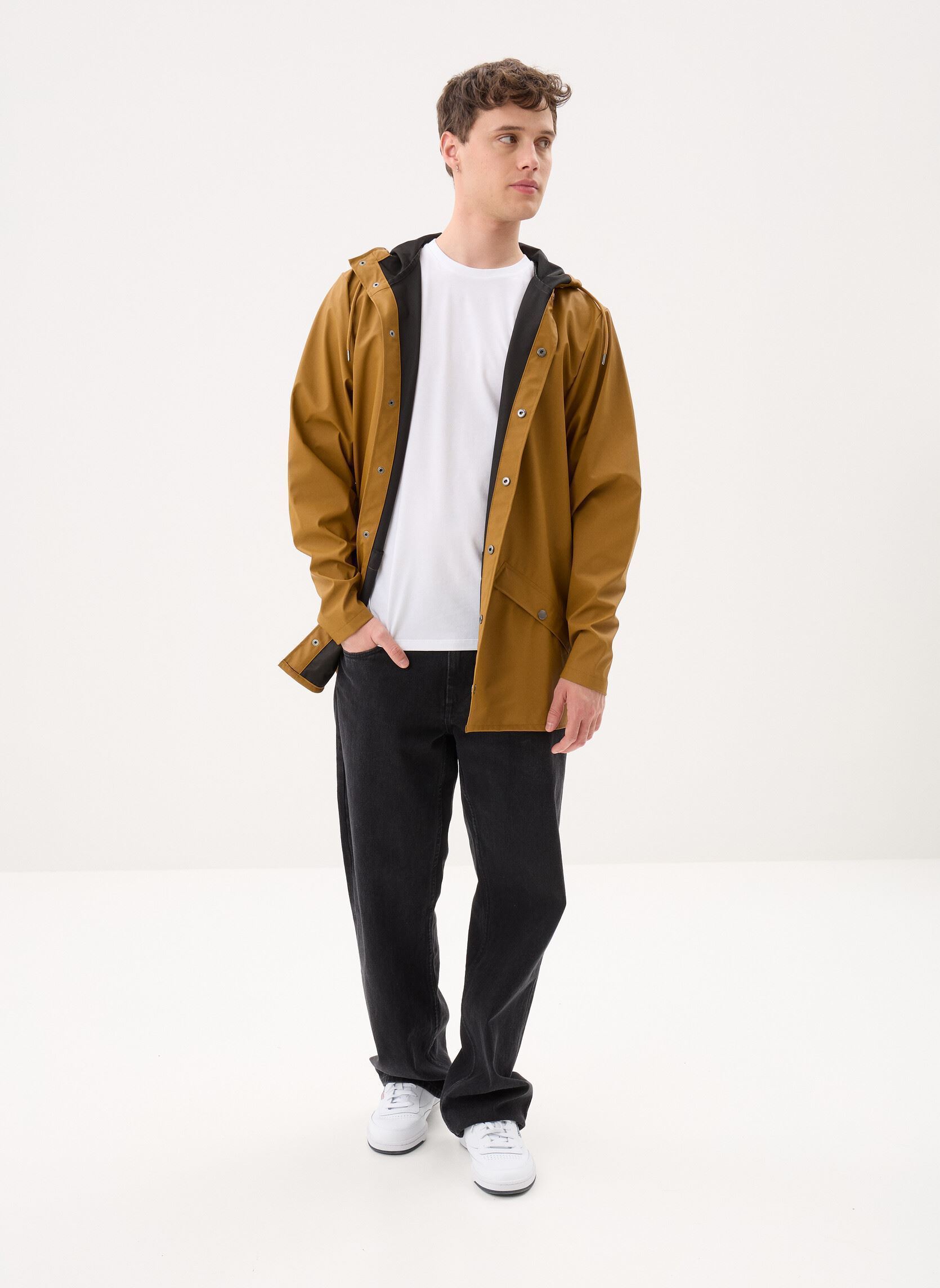 Vestes imperméables Jacket W3 - Unisexe M homme jaune Rains Vestes imperméables Jacket W3 - Unisexe M homme jaune DAWN