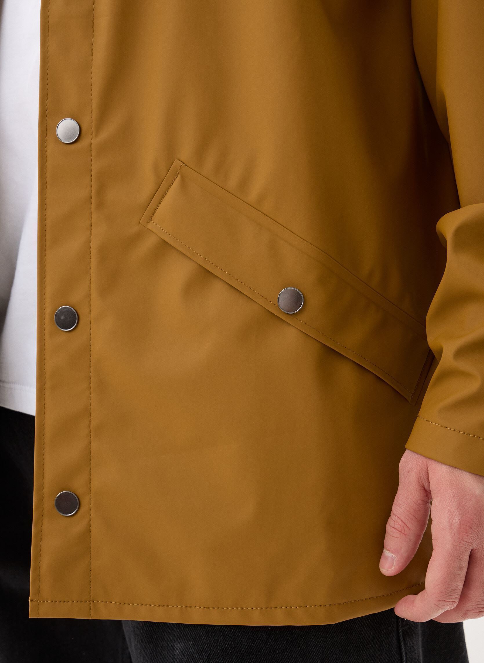 Vestes imperméables Jacket W3 - Unisexe M homme jaune Rains Vestes imperméables Jacket W3 - Unisexe M homme jaune DAWN