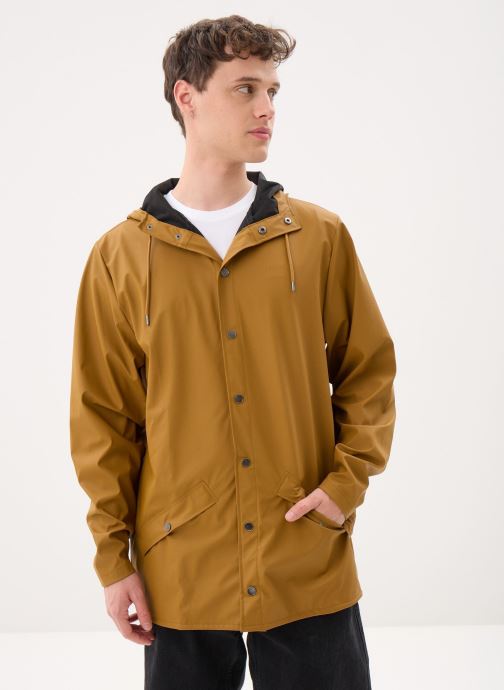 Rains Vestes imperméables Jacket W3 - Unisexe M homme jaune