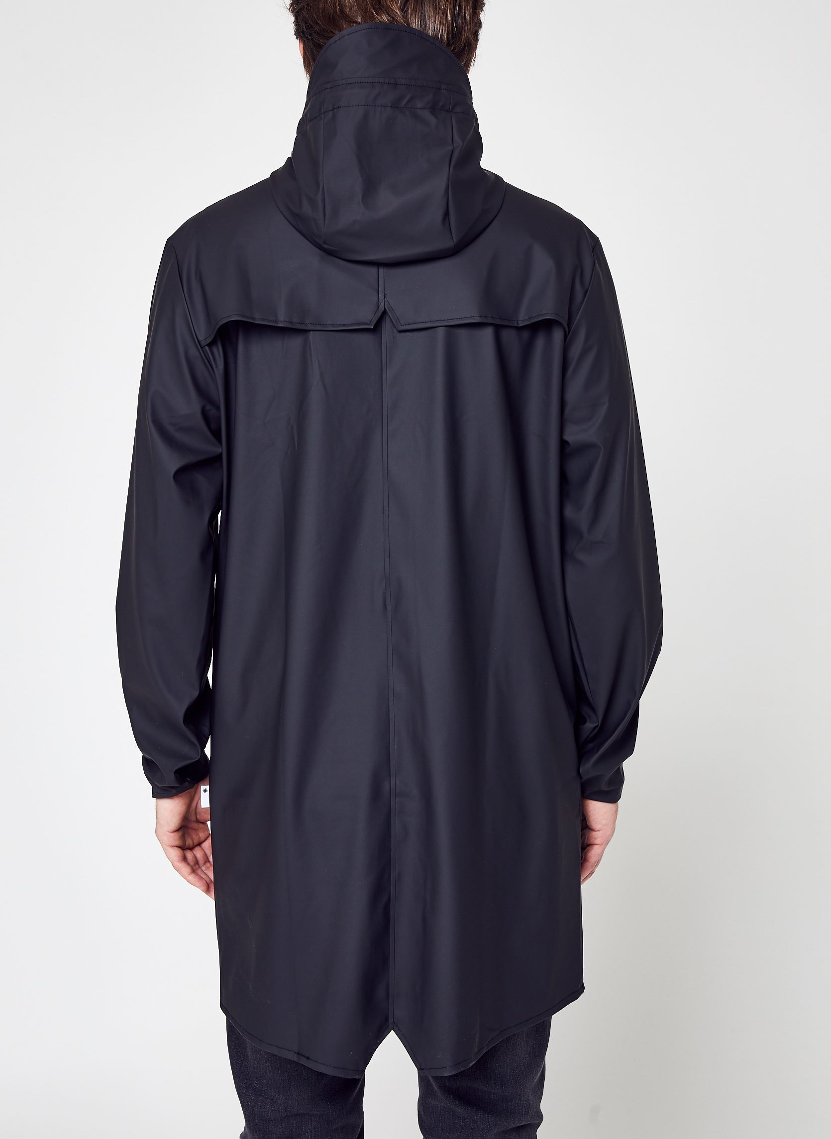 Wasserdichte Jacken Long Jacket W3 - Unisexe M herren schwarz Rains Wasserdichte Jacken Long Jacket W3 - Unisexe M herren schwarz BLACK