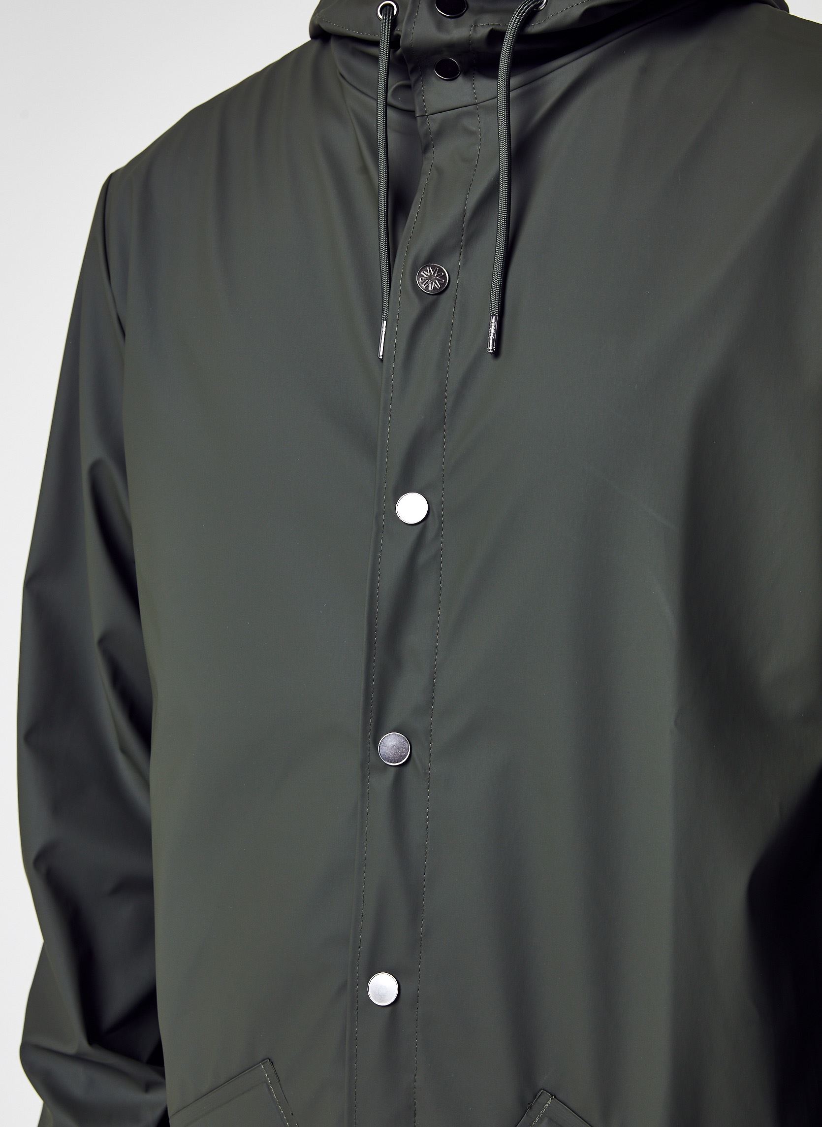 Giacche impermeabili Long Jacket W3 - Unisexe M uomo verde Rains Giacche impermeabili Long Jacket W3 - Unisexe M uomo verde GREEN