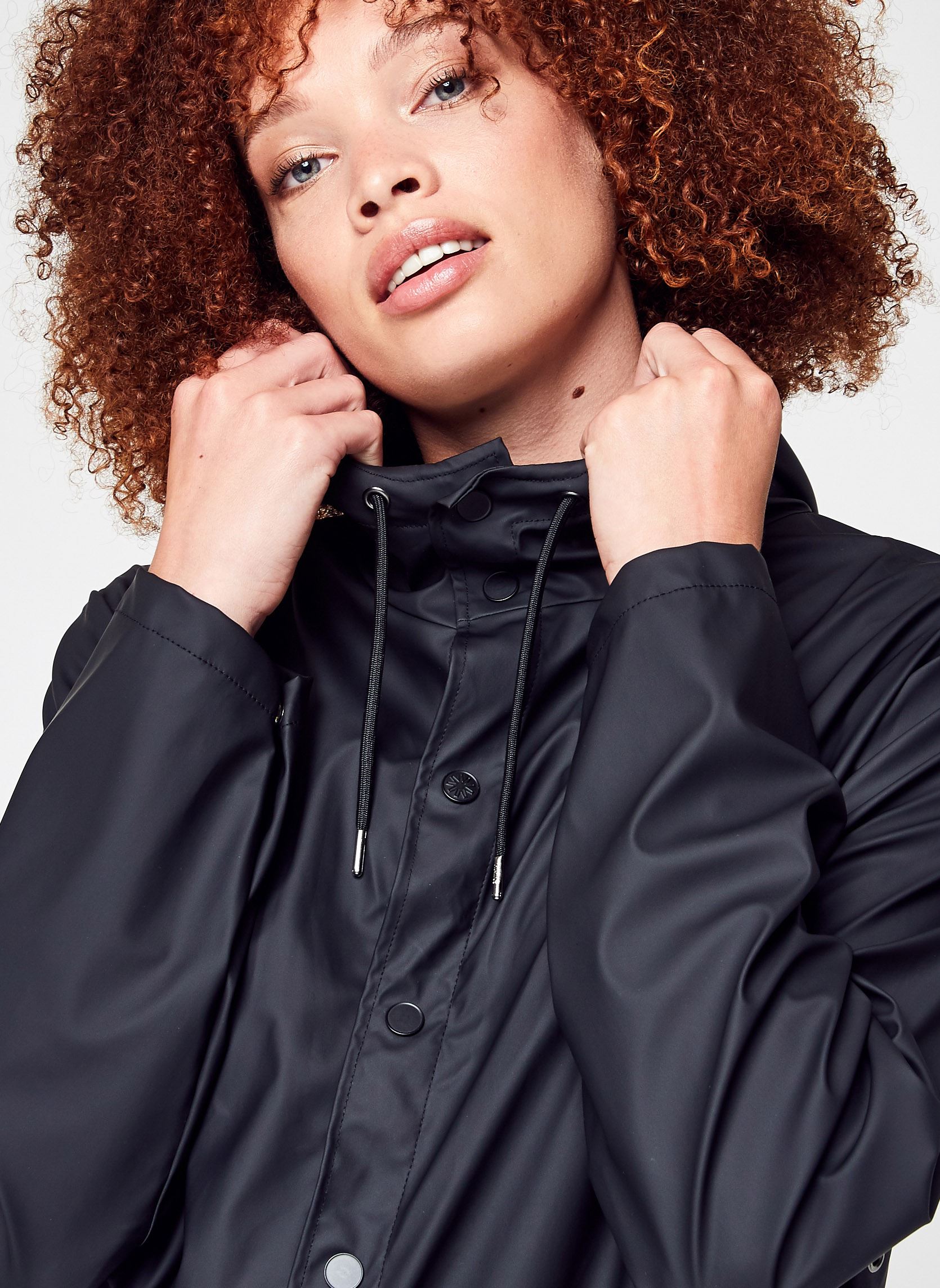 Vestes imperméable Jacket W3 - Unisexe noir Rains Vestes imperméable Jacket W3 - Unisexe noir BLACK