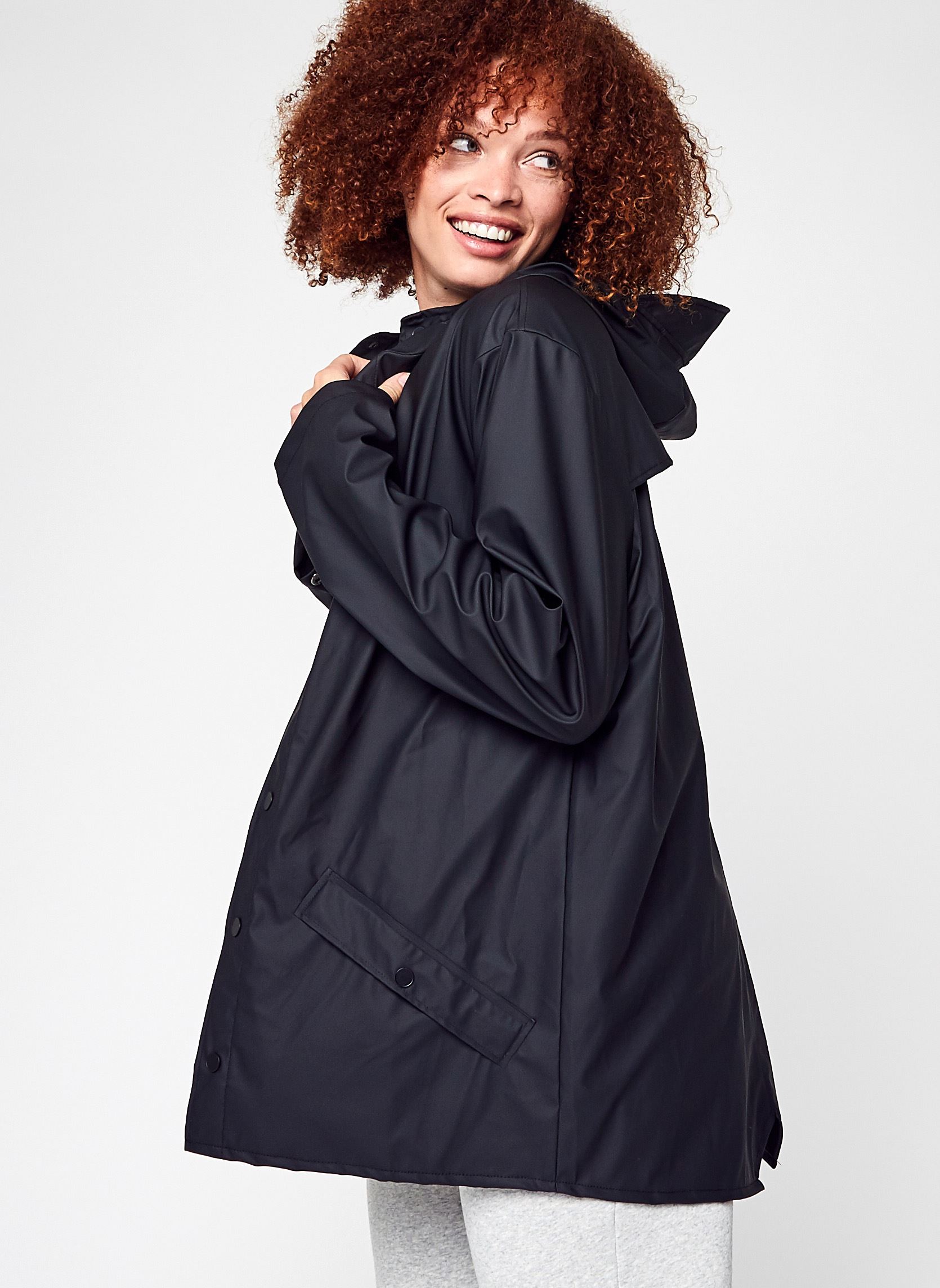 Vestes imperméable Jacket W3 - Unisexe noir Rains Vestes imperméable Jacket W3 - Unisexe noir BLACK