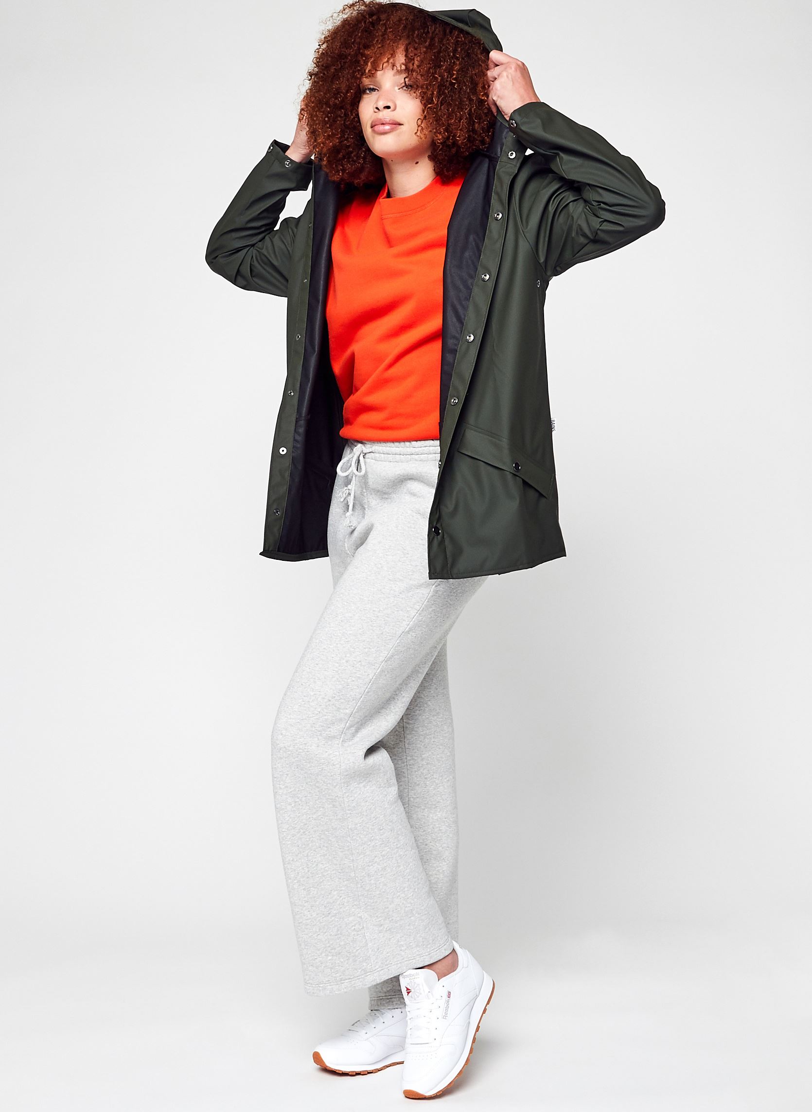 Regenjacken Jacket W3 - Unisexe grün Rains Regenjacken Jacket W3 - Unisexe grün GREEN